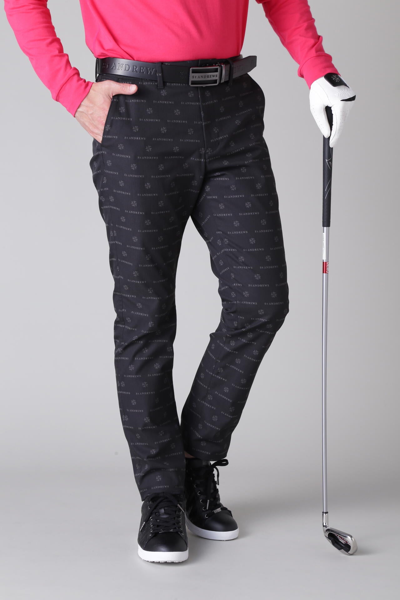 ケルトロゴプリントストレッチパンツ (MENS)