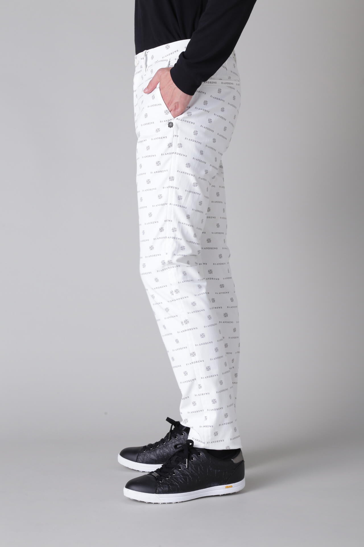 ケルトロゴプリントストレッチパンツ (MENS)