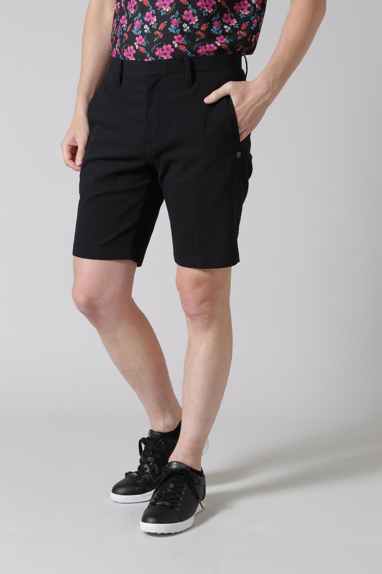 幾何学ジャガードショートパンツ (MENS)