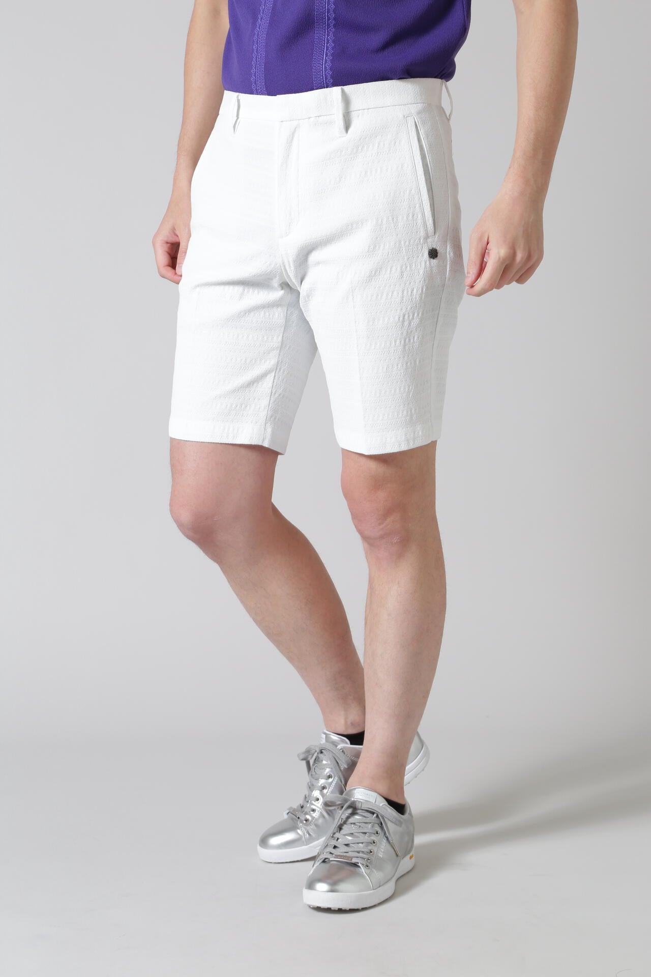 幾何学ジャガードショートパンツ (MENS)