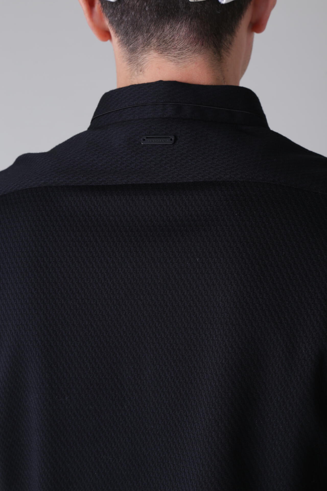 ブリスタージャガード長袖ポロシャツ (MENS)