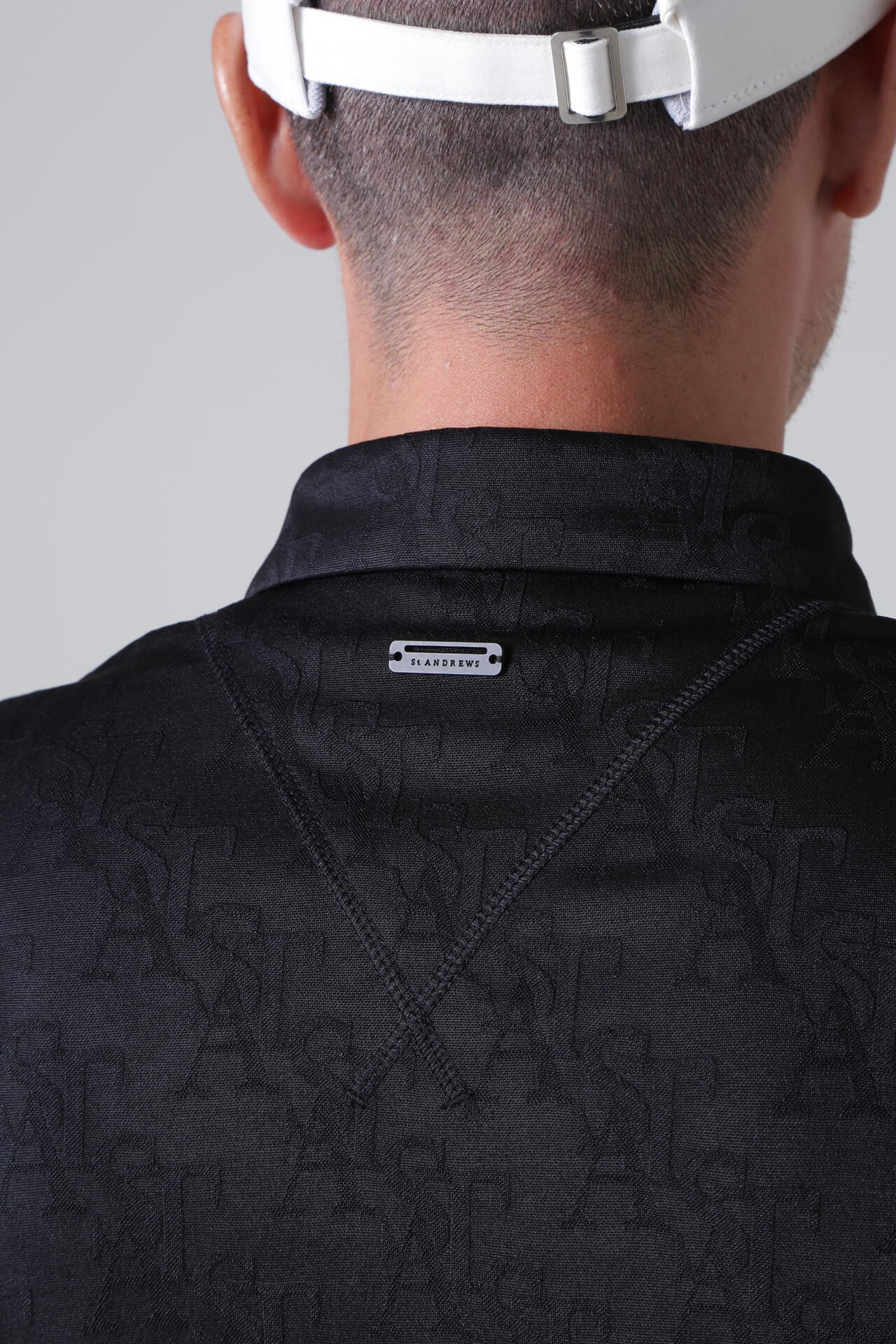 STAロゴジャガード長袖シャツ (MENS)