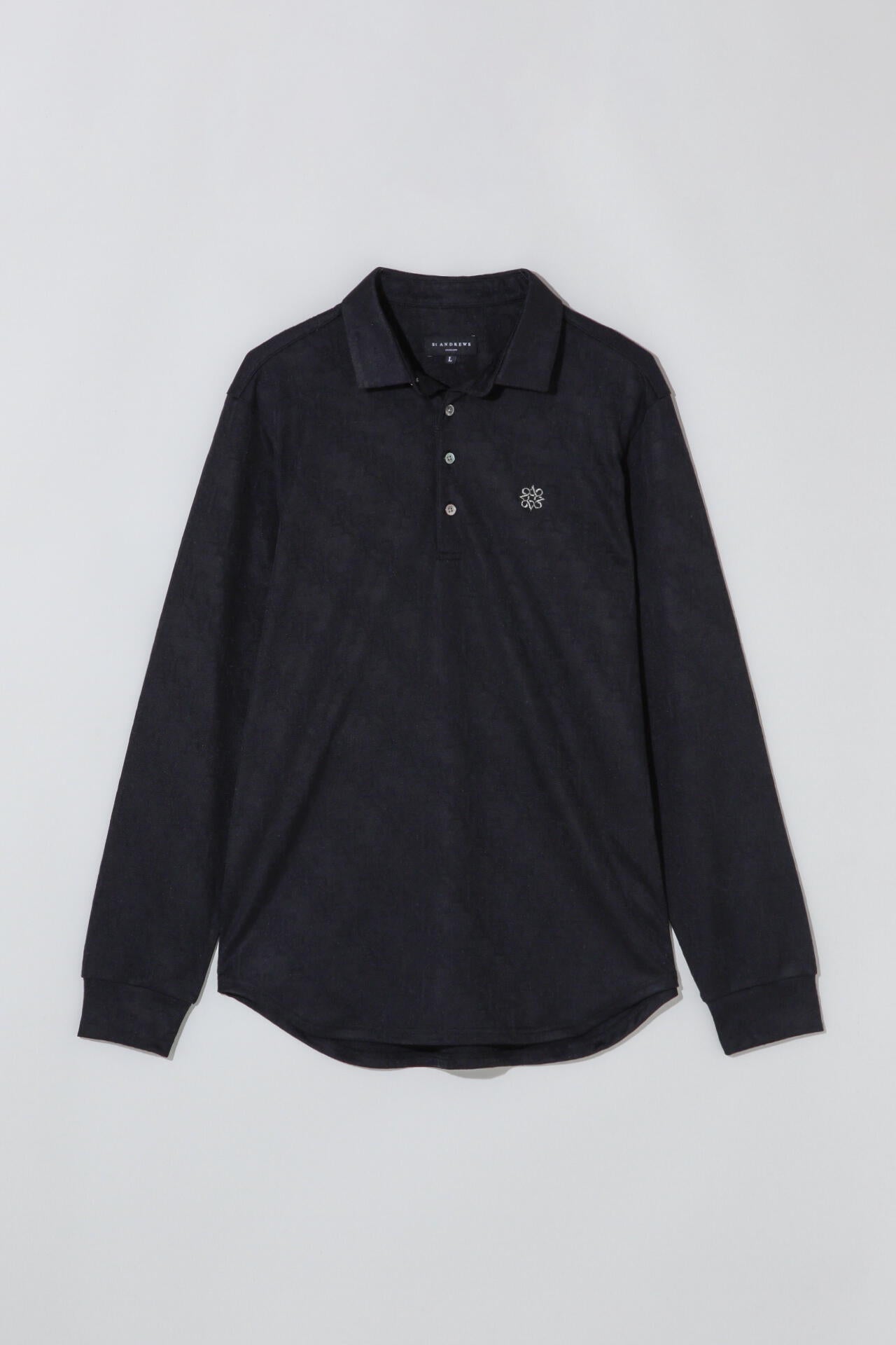 STAロゴジャガード長袖シャツ (MENS)