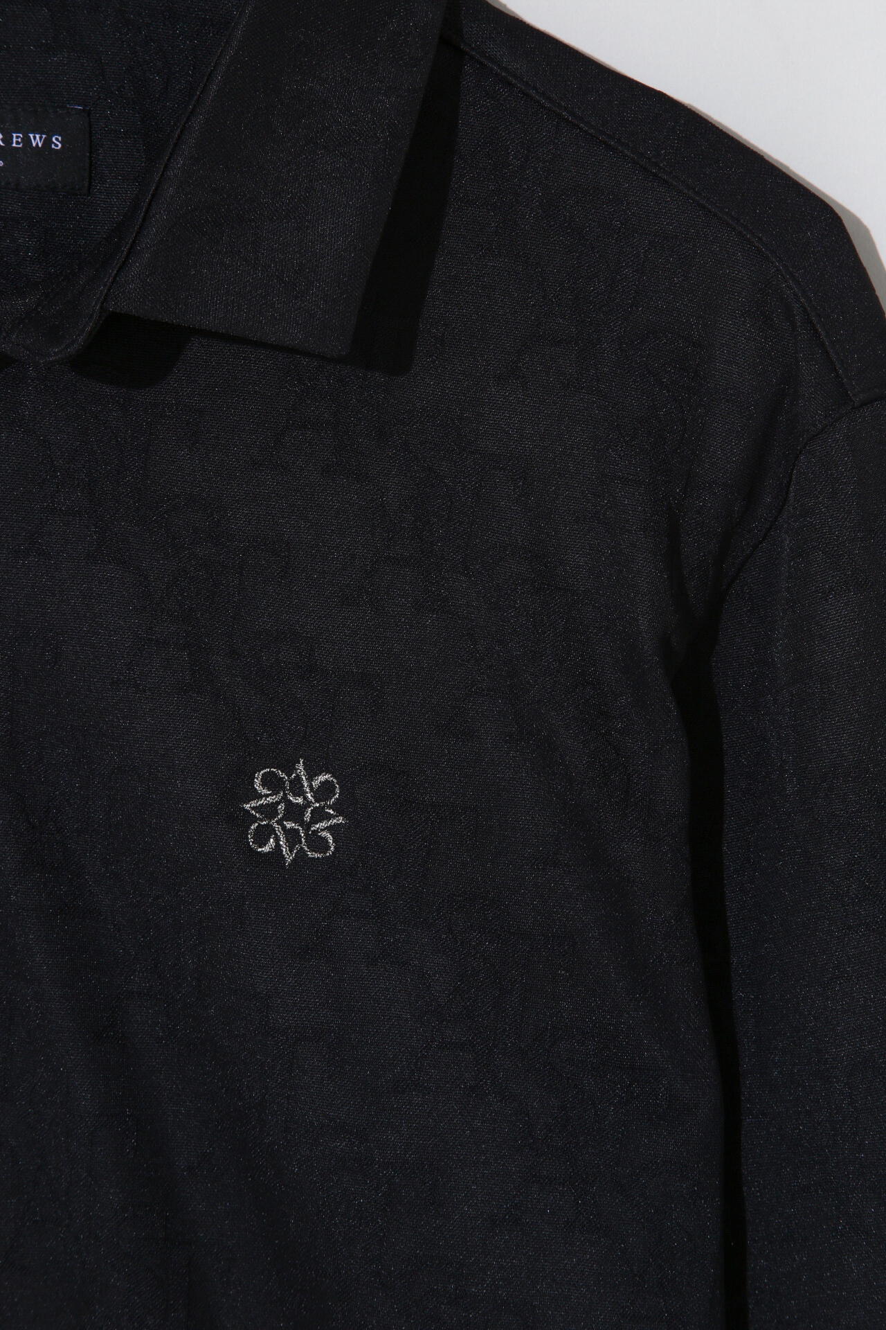 STAロゴジャガード長袖シャツ (MENS)