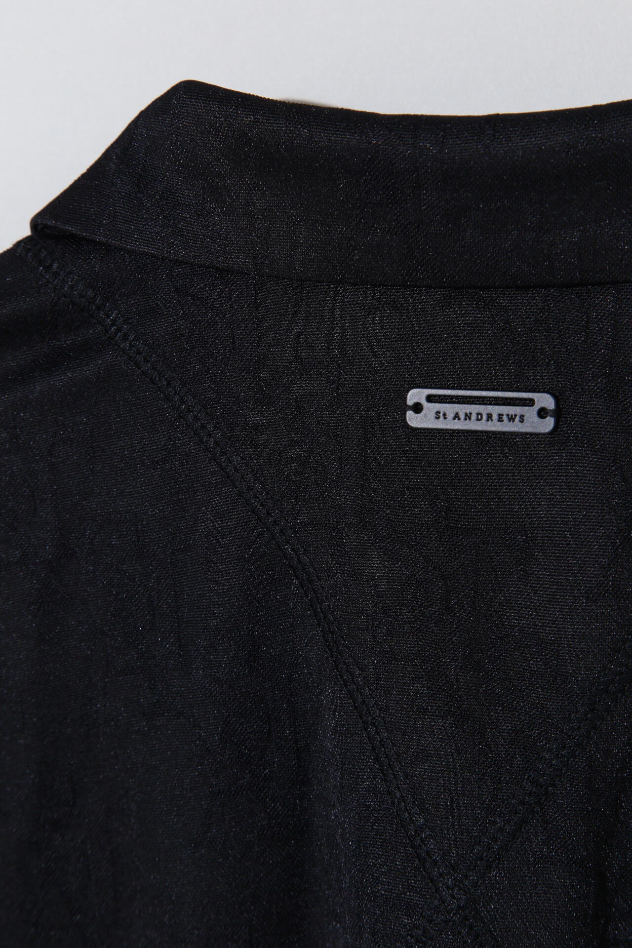 STAロゴジャガード長袖シャツ (MENS)