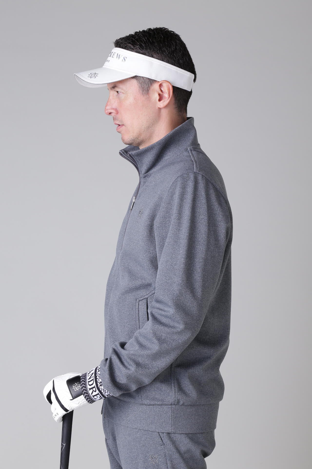 ダンボールニットスタンドジップ ブルゾン (MENS)