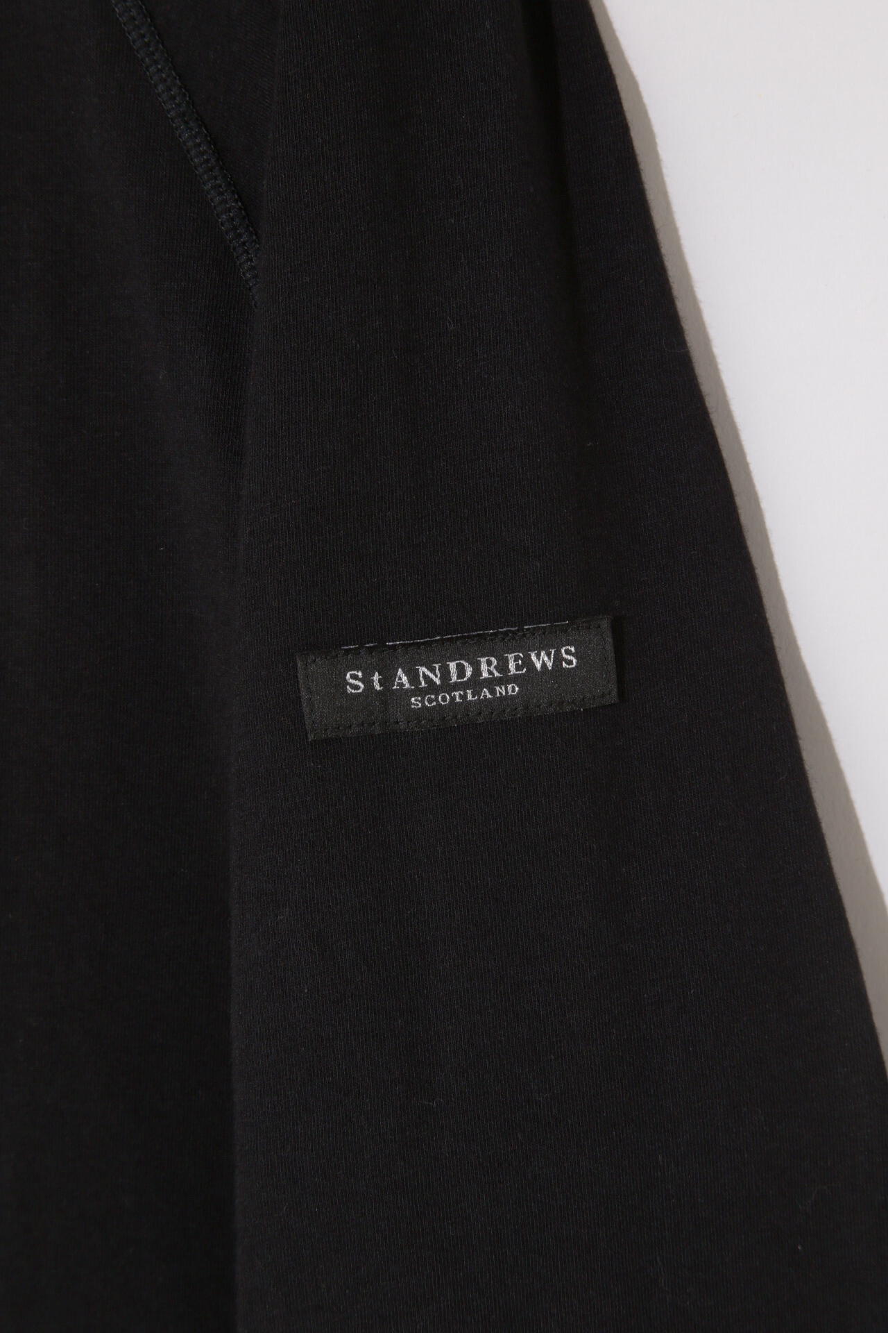 ベア天竺長袖ハイネックカットソー (MENS)