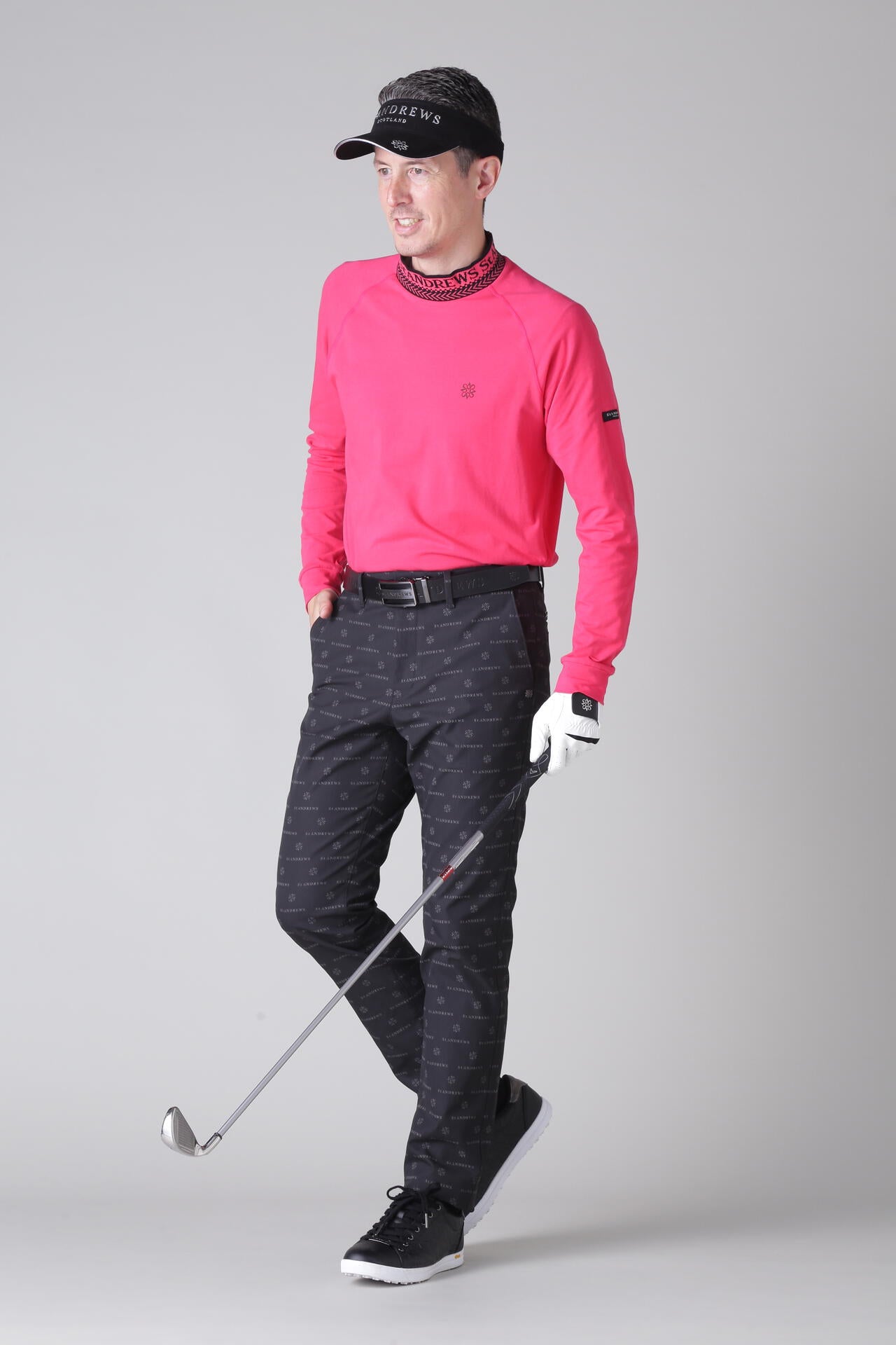 ベア天竺長袖ハイネックカットソー (MENS) | St ANDREWS（セント