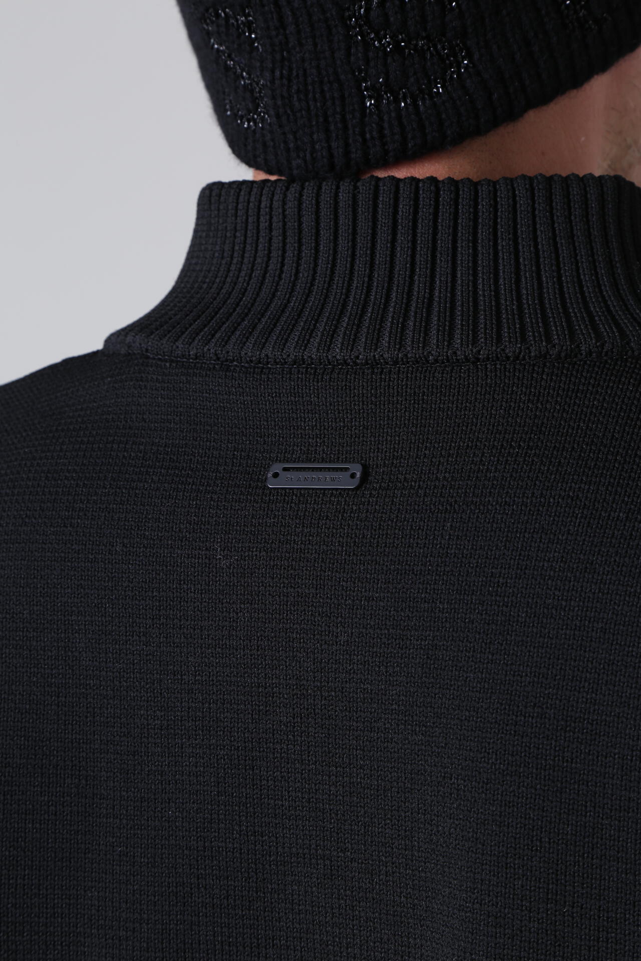 12G天竺裏地付き フルジップアップニットブルゾン (MENS) | St ANDREWS