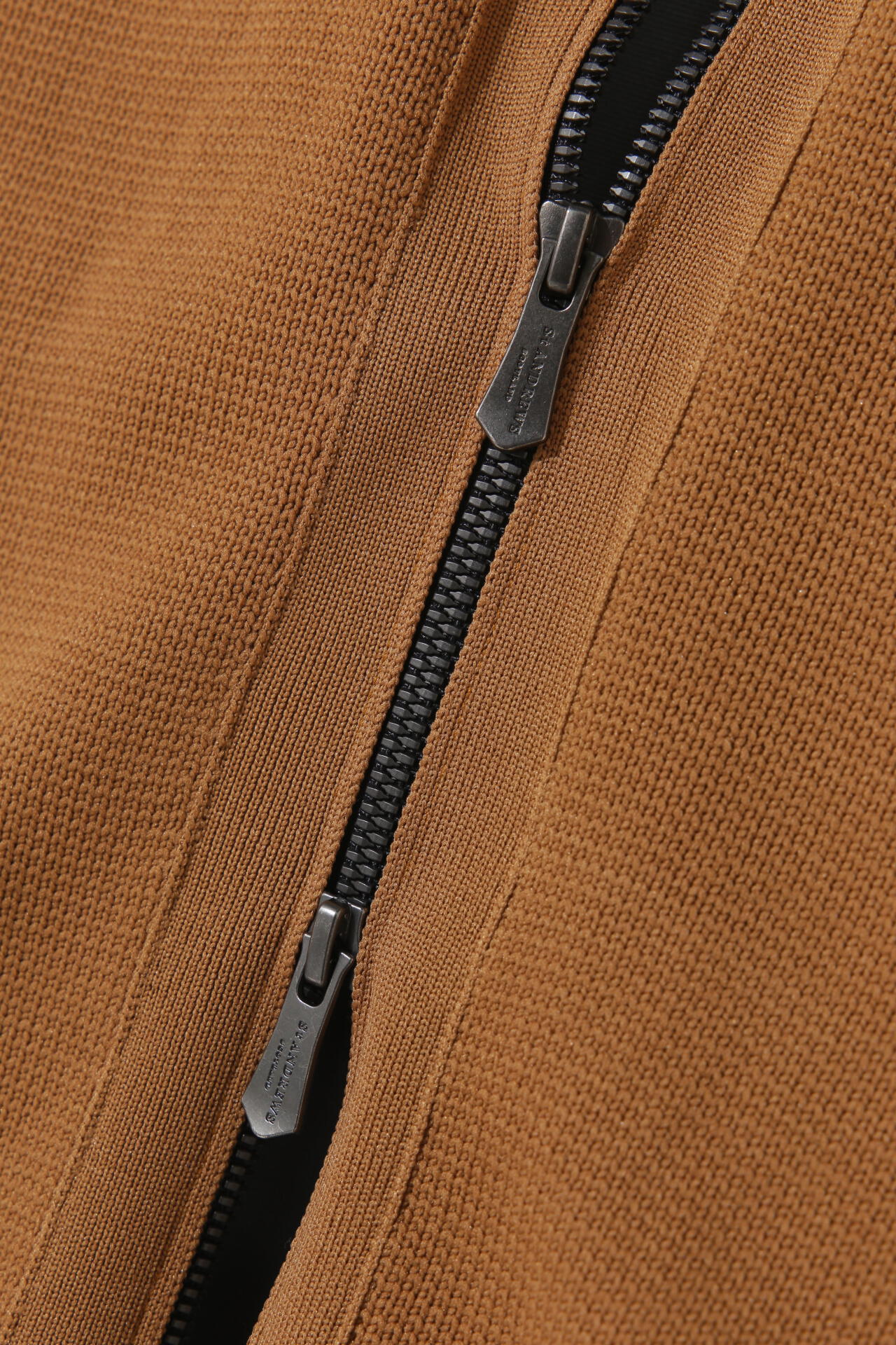 12G天竺裏地付き フルジップアップニットブルゾン (MENS) | St ANDREWS