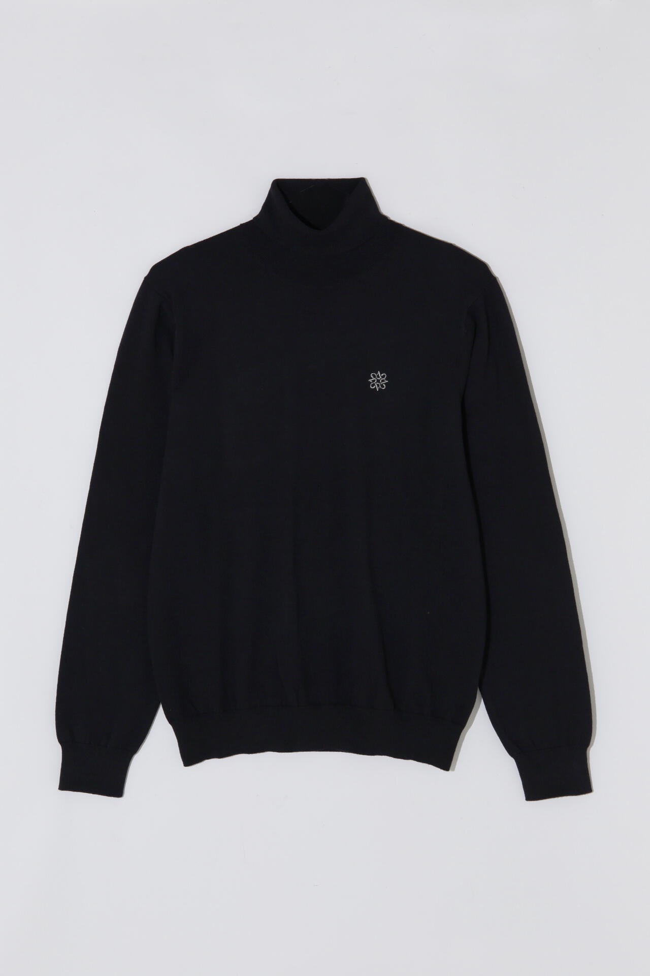 12G天竺タートルネックニットプルオーバー (MENS)