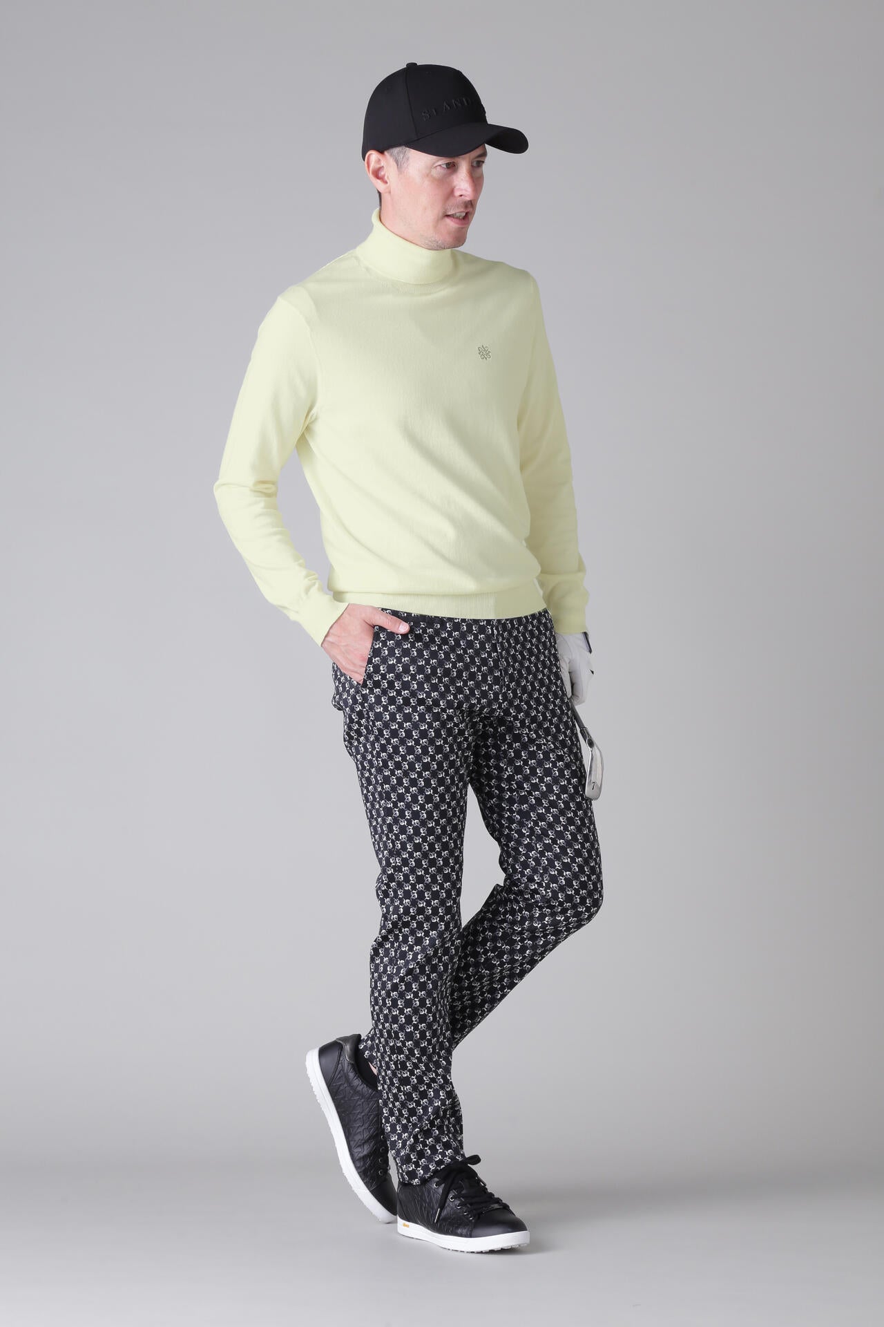 12G天竺タートルネックニットプルオーバー (MENS)