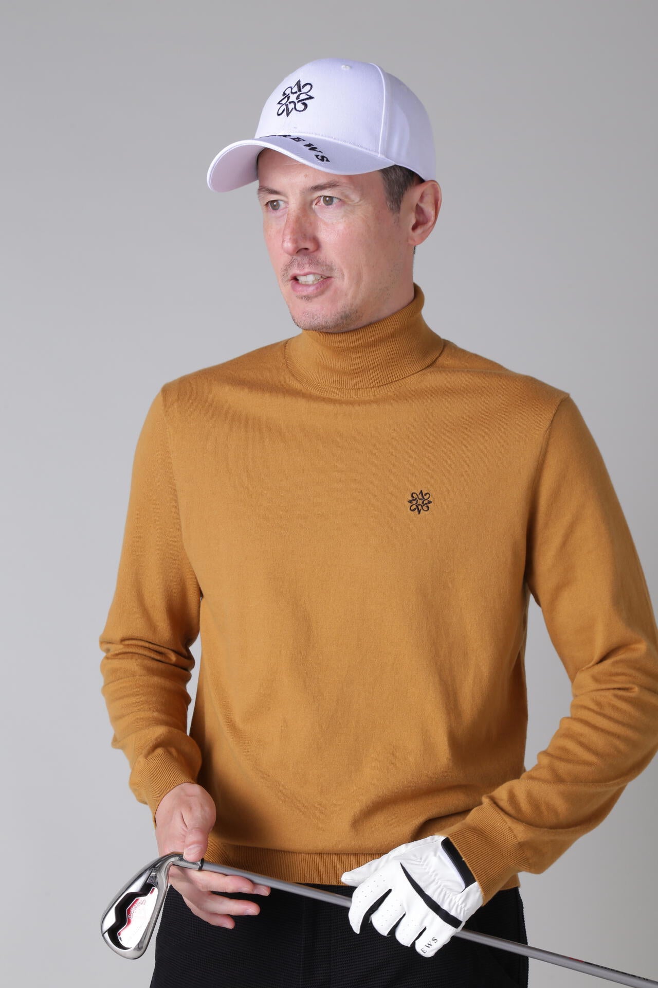 12G天竺タートルネックニットプルオーバー (MENS)