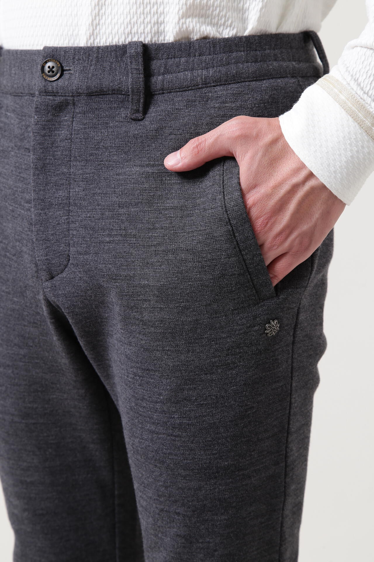 ウールダブルフェイスパンツ (MENS)