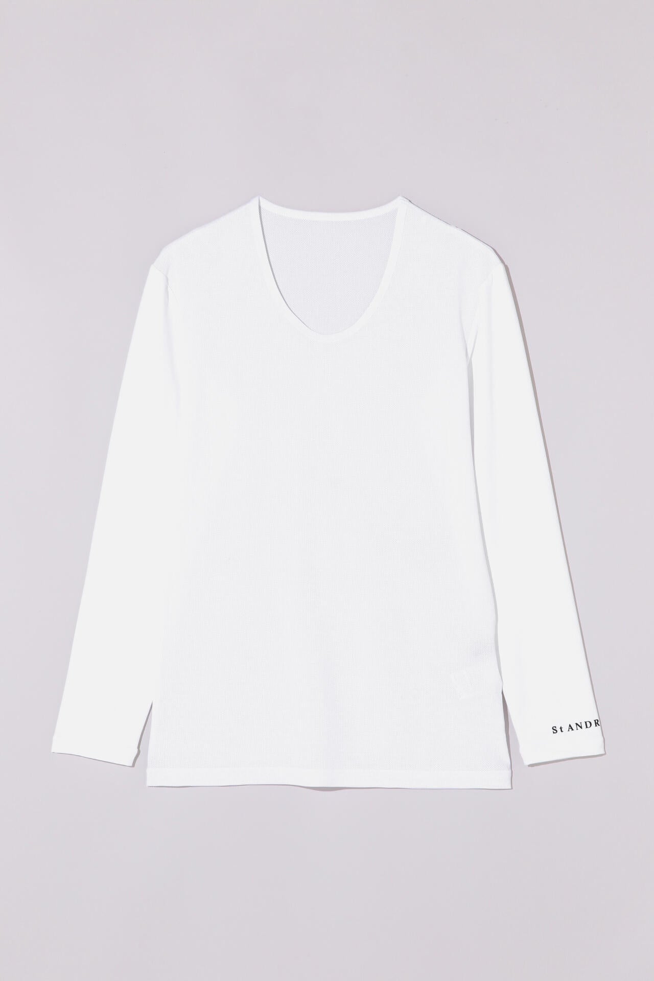ツインコットンUV× SUNPROFITメッシュ長袖Uネックインナー (MENS)
