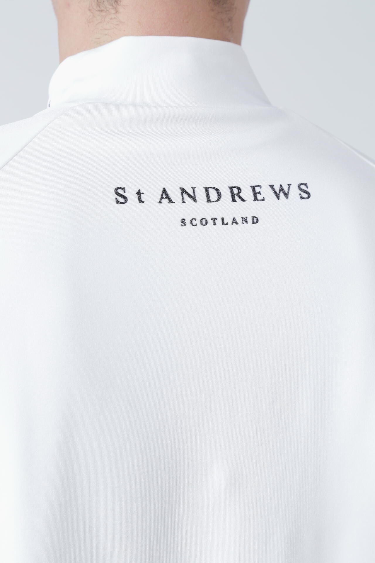 カチオンポリエステル ベア天竺 長袖ハイネック (MENS) | St