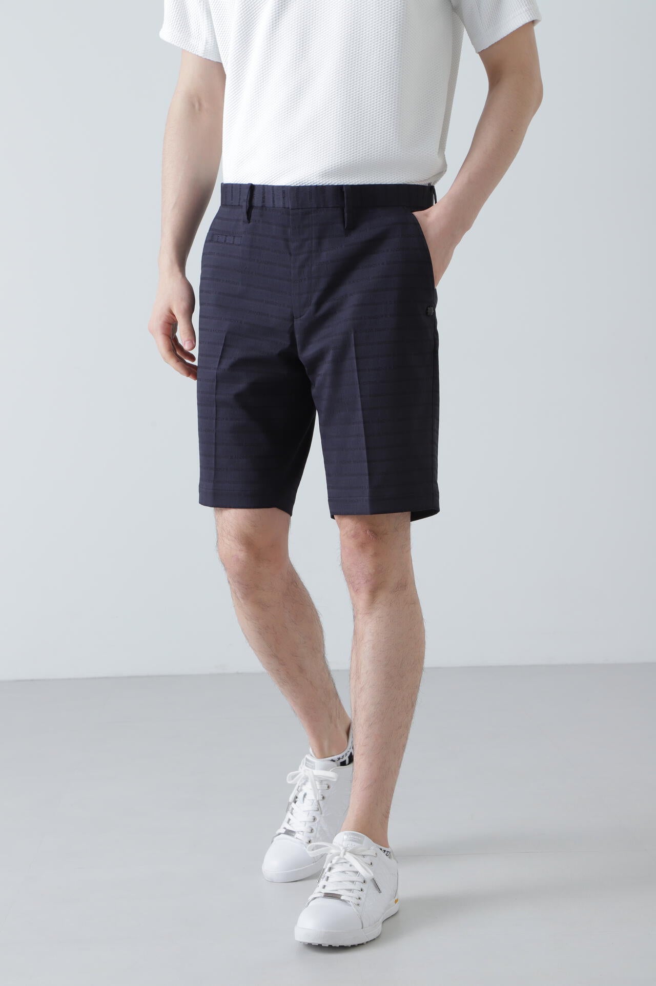 ロゴボーダージャガードショートパンツ (MENS) | St ANDREWS（セント