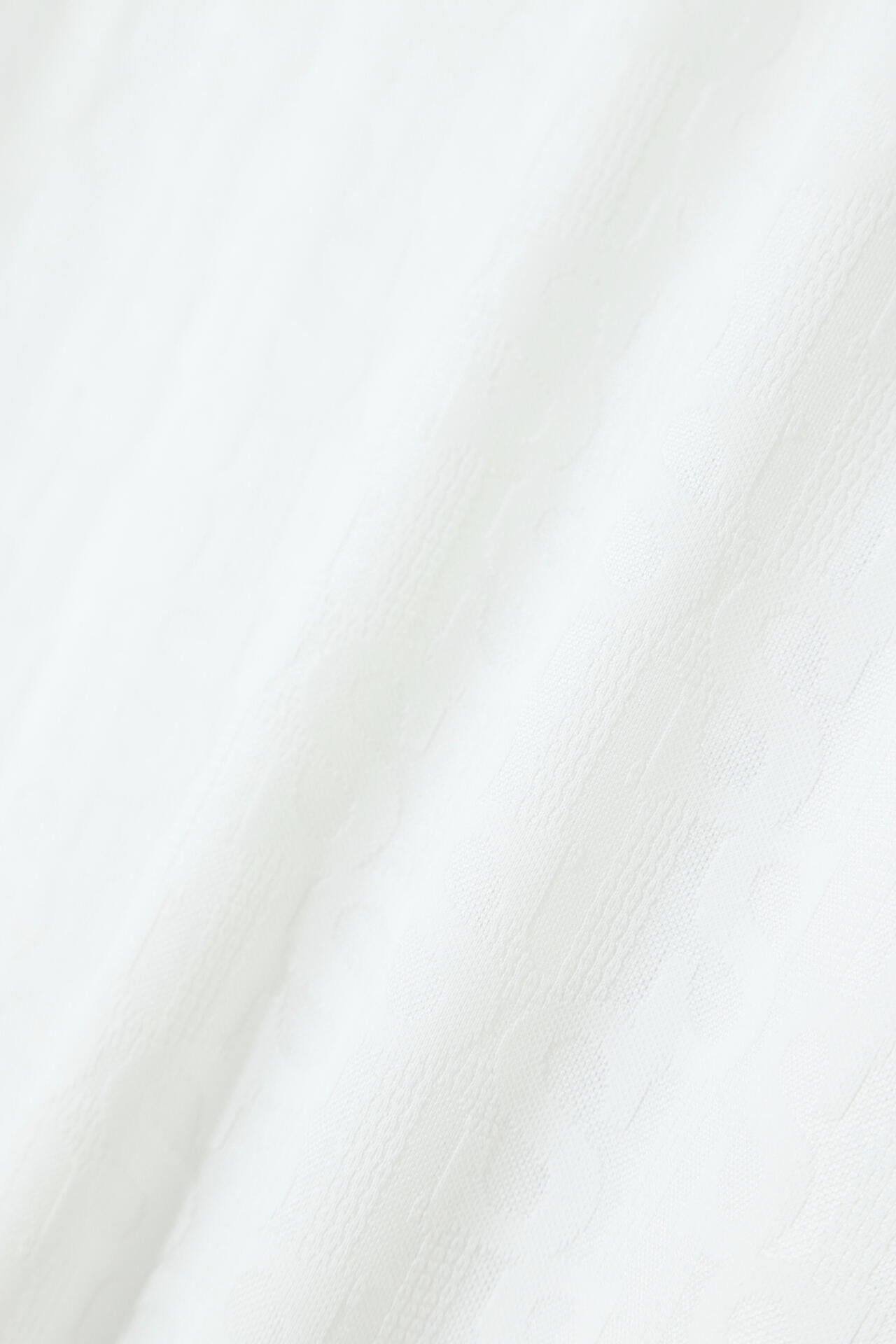 STロゴジャガード 長袖ポロシャツ (MENS)