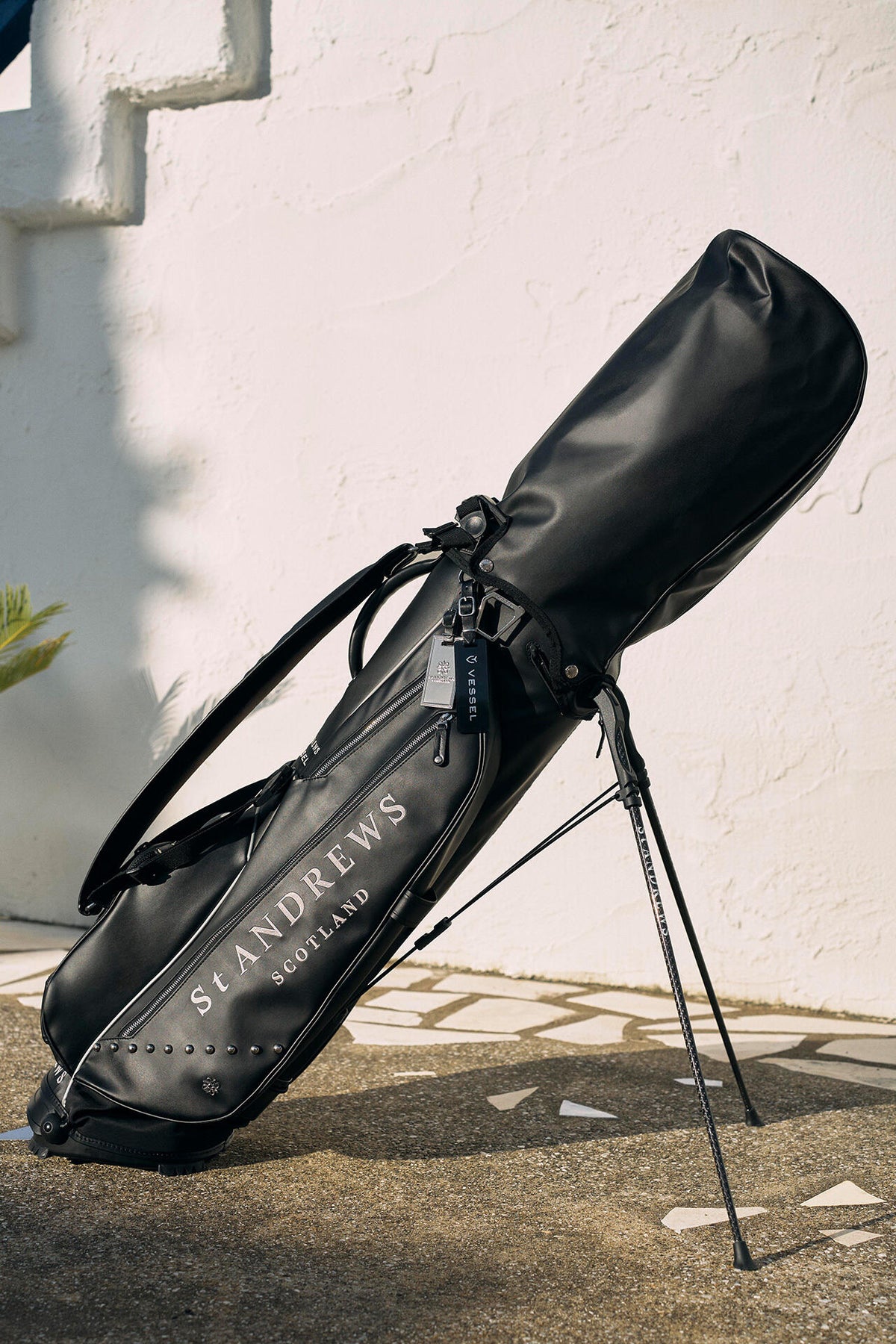 VESSEL×St ANDREWS】7.5型VLS Luxスタンド式キャディバッグ (46インチ 