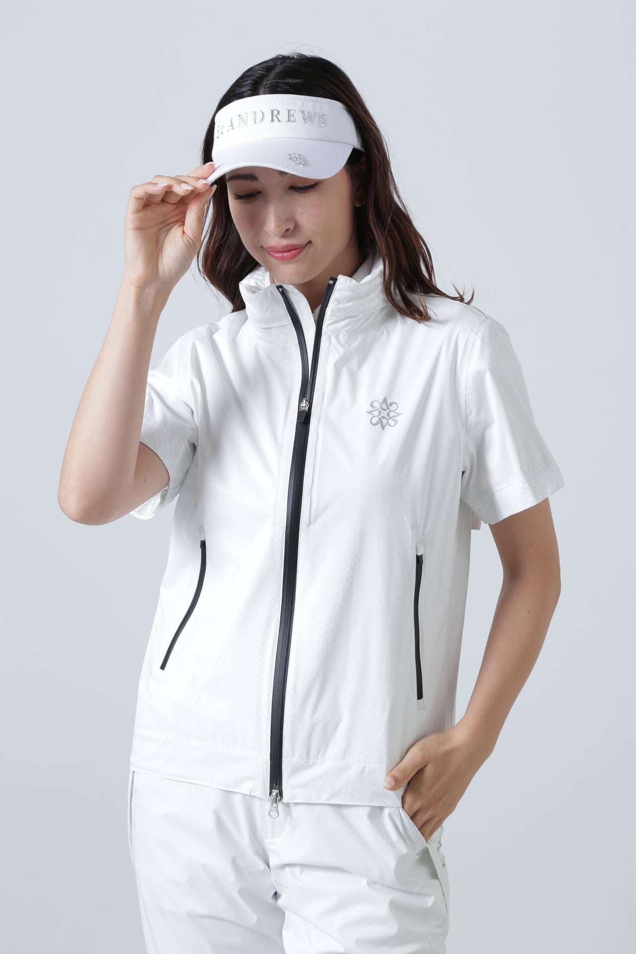 St ANDREWS ホワイトジャケット L St ANDREWS ホワイトジャケット L St ANDREWS（セントアンドリュース