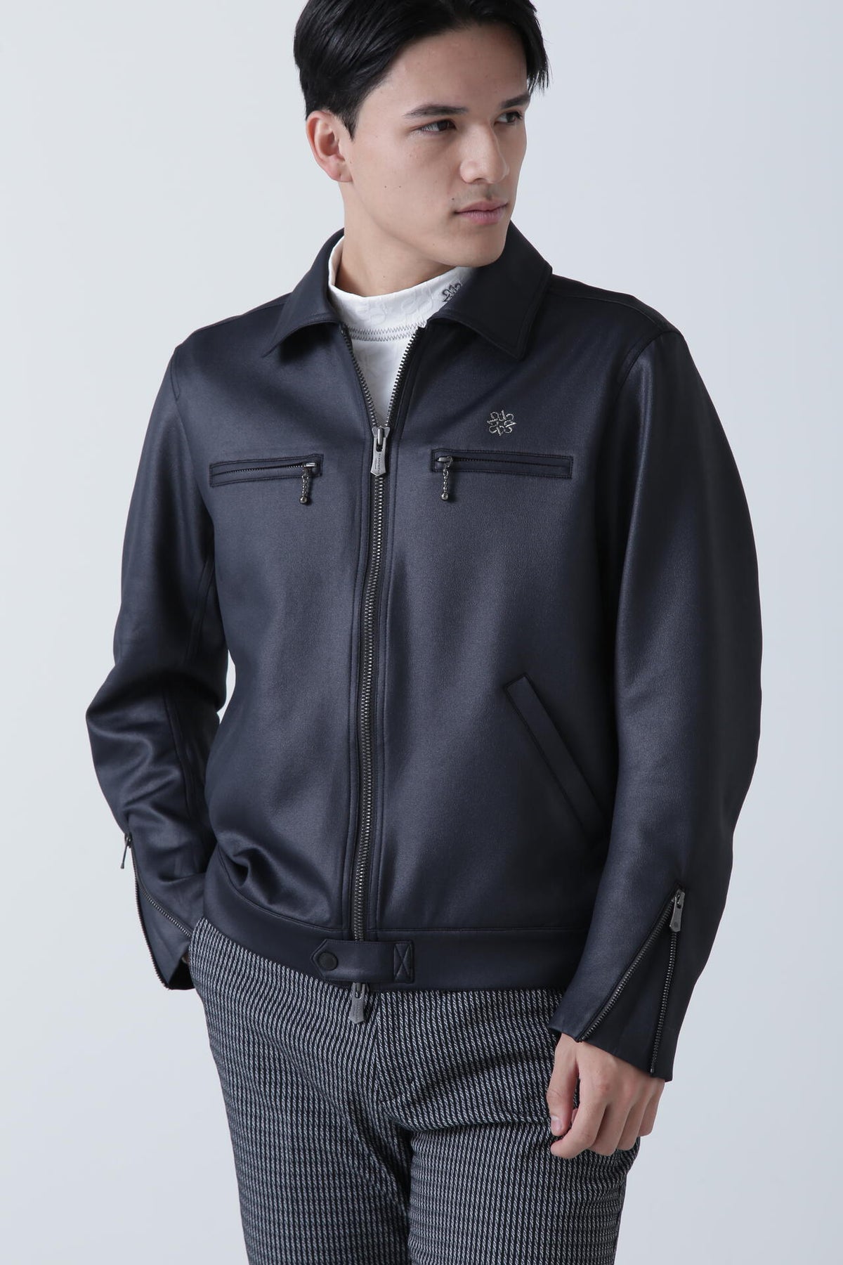 ダンボールニットハードチンツブルゾン (MENS)