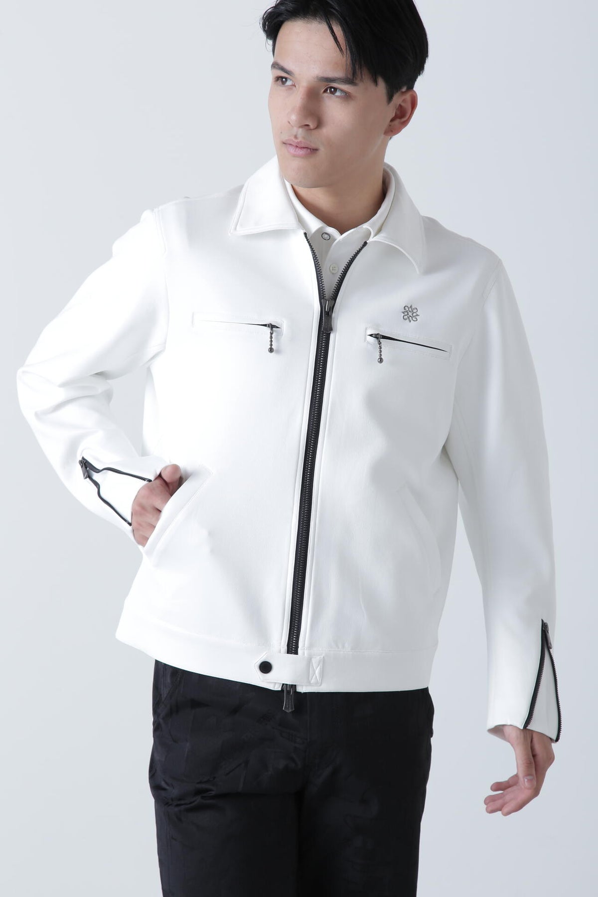 ダンボールニットハードチンツブルゾン (MENS)