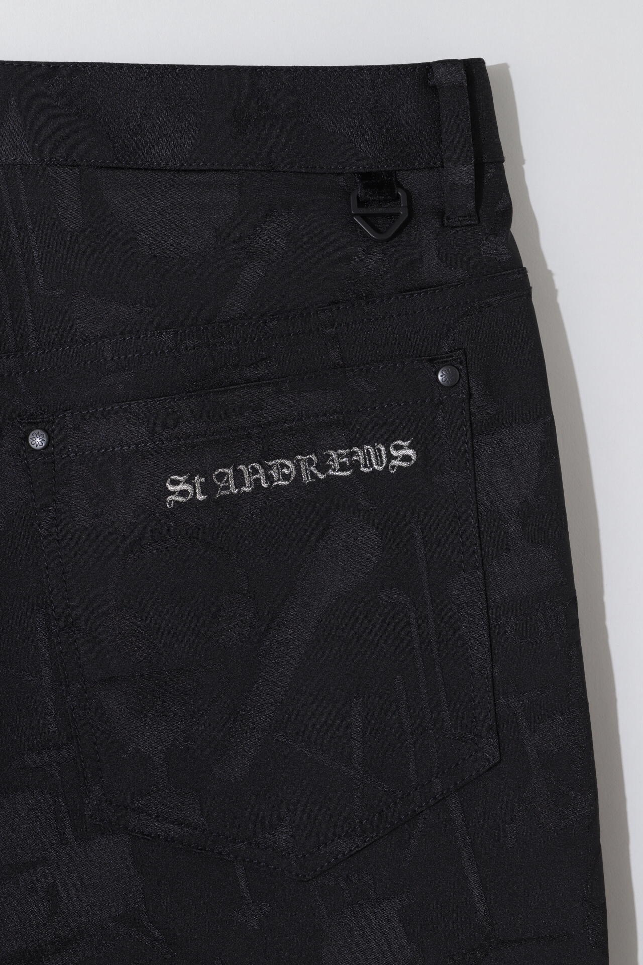 ミュージック柄ジャガードパンツ (MENS)