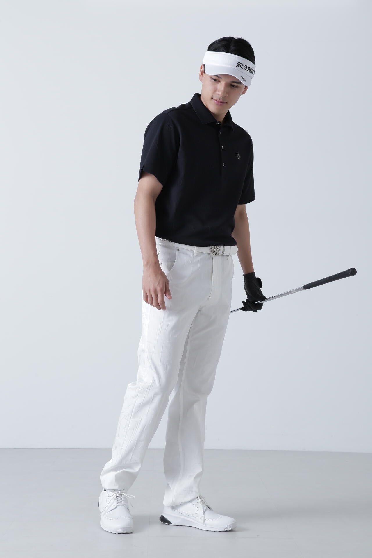 ミュージック柄ジャガードパンツ (MENS)