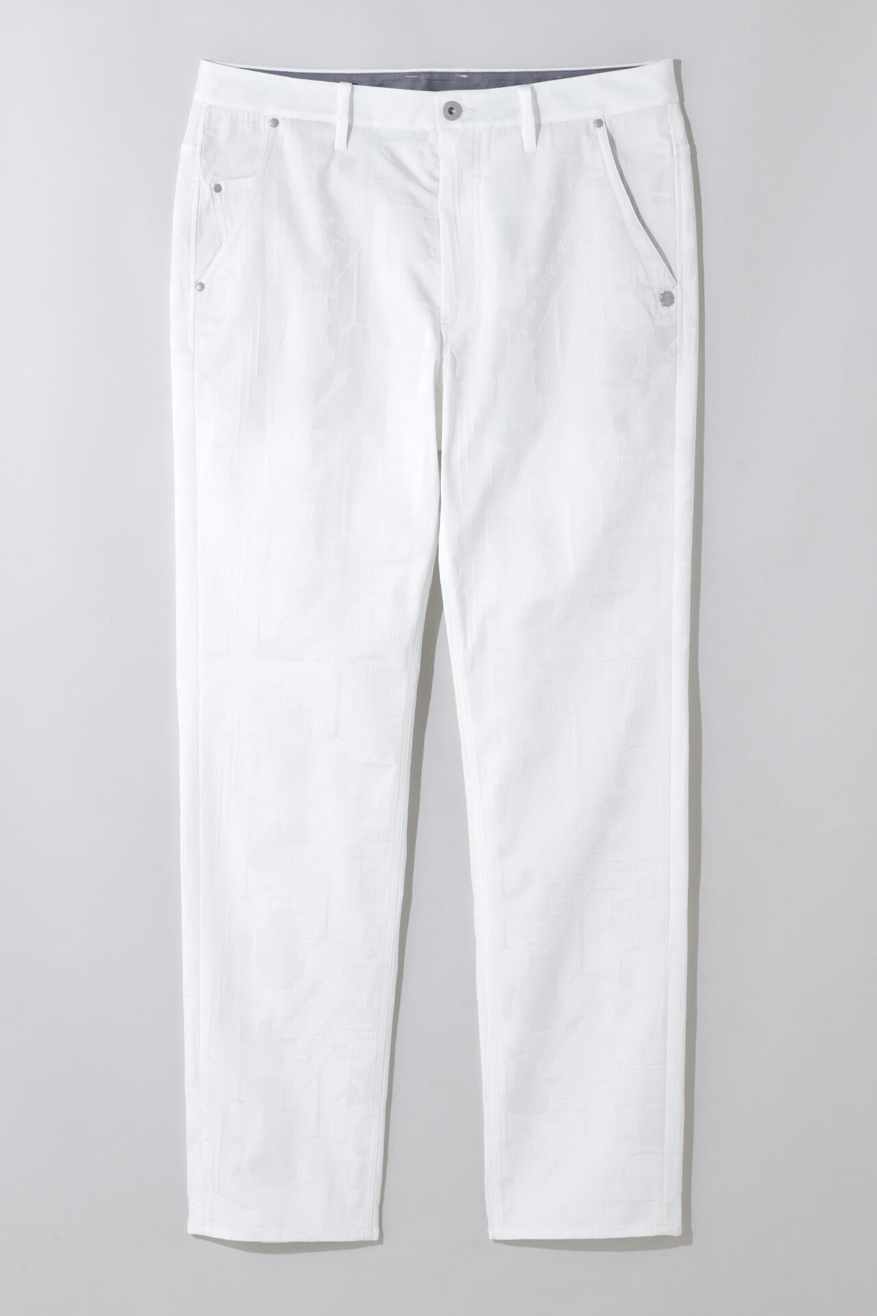 ミュージック柄ジャガードパンツ (MENS)