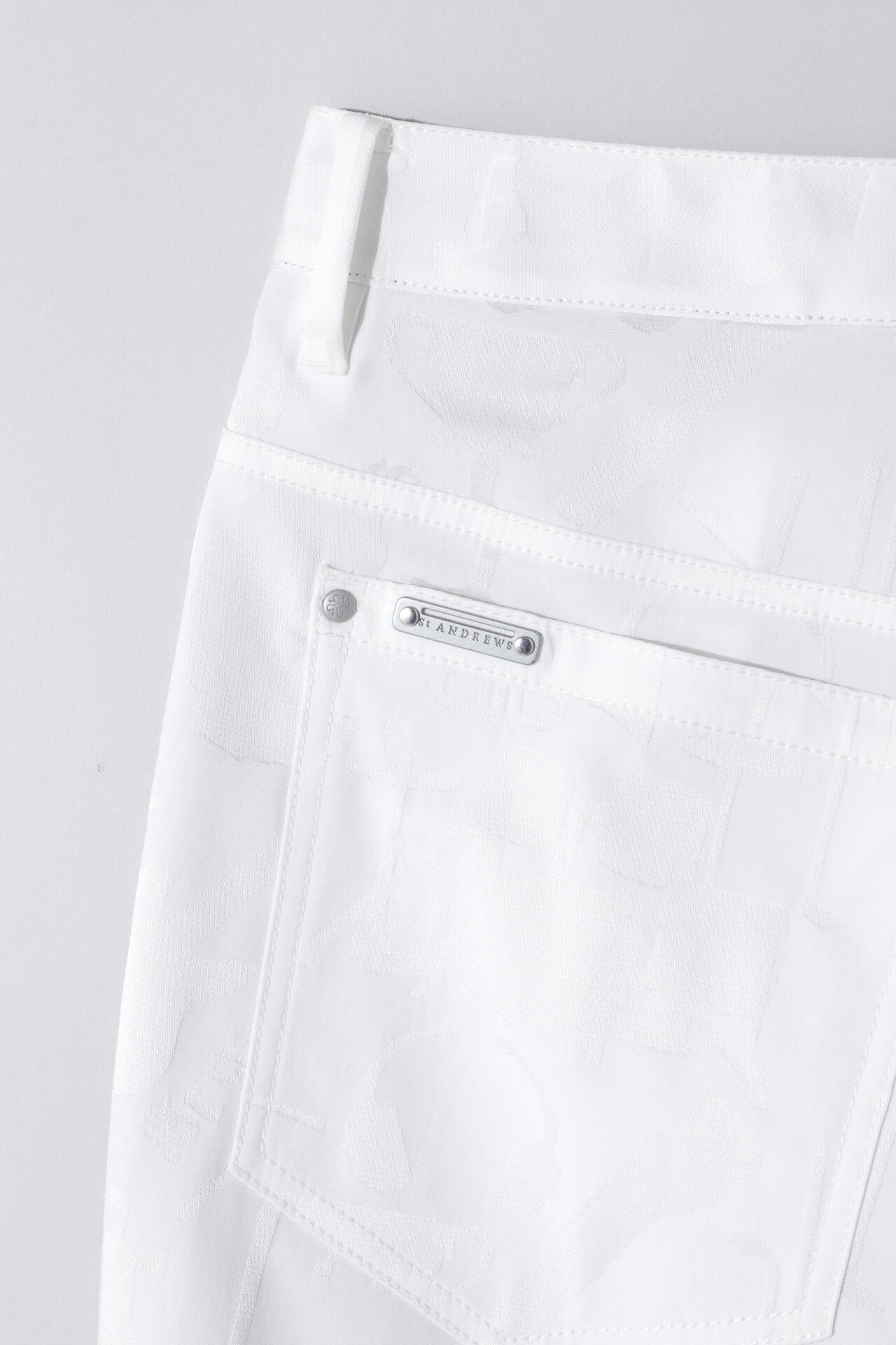 ミュージック柄ジャガードパンツ (MENS)