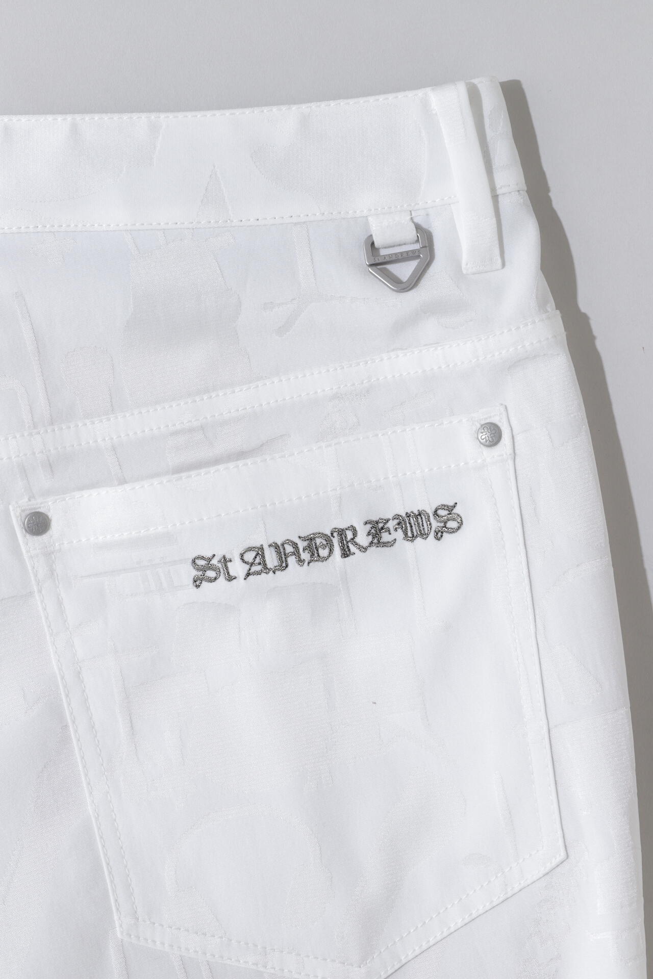 ミュージック柄ジャガードパンツ (MENS)