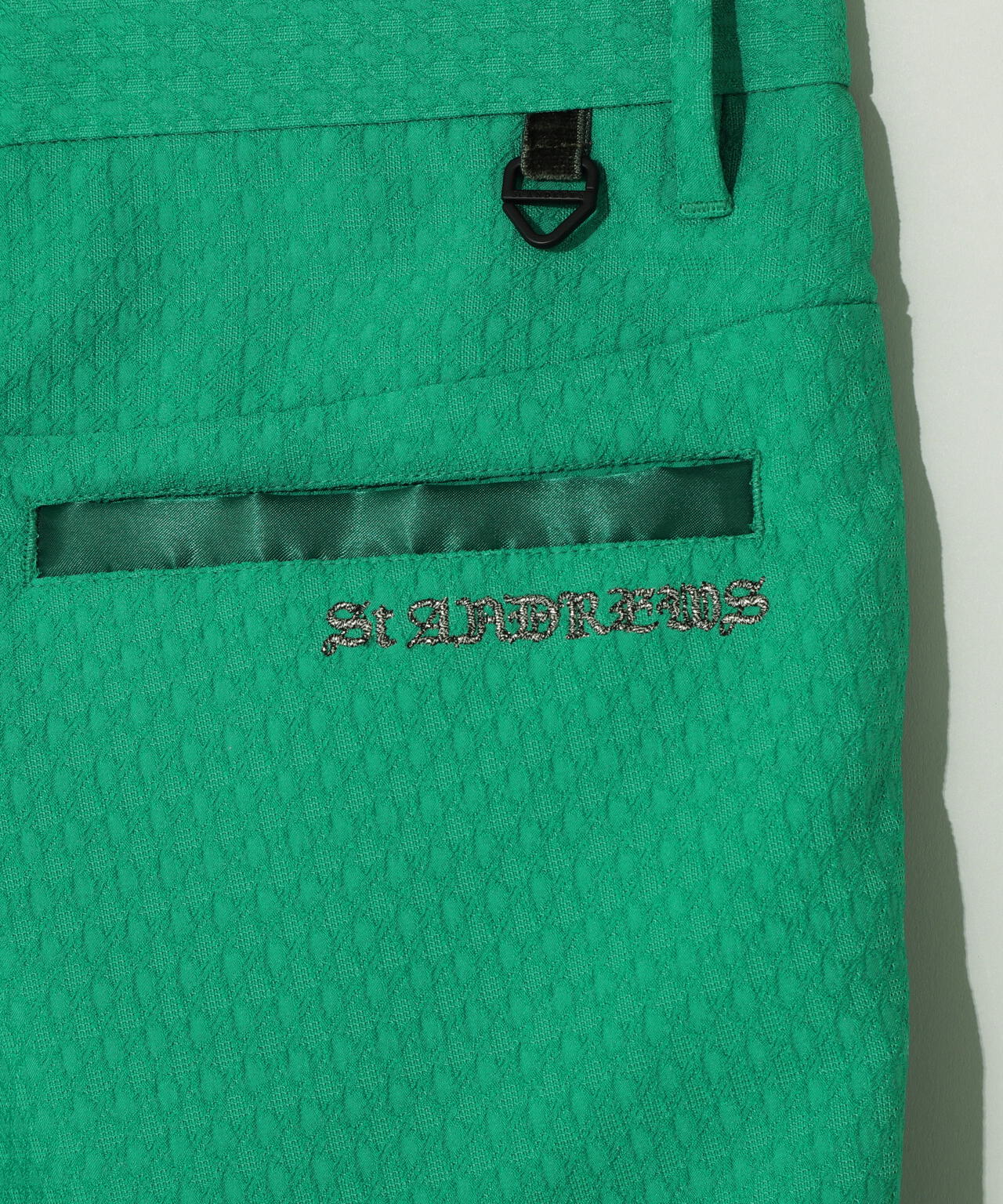 ハンドトゥースジャガードパンツ (MENS)