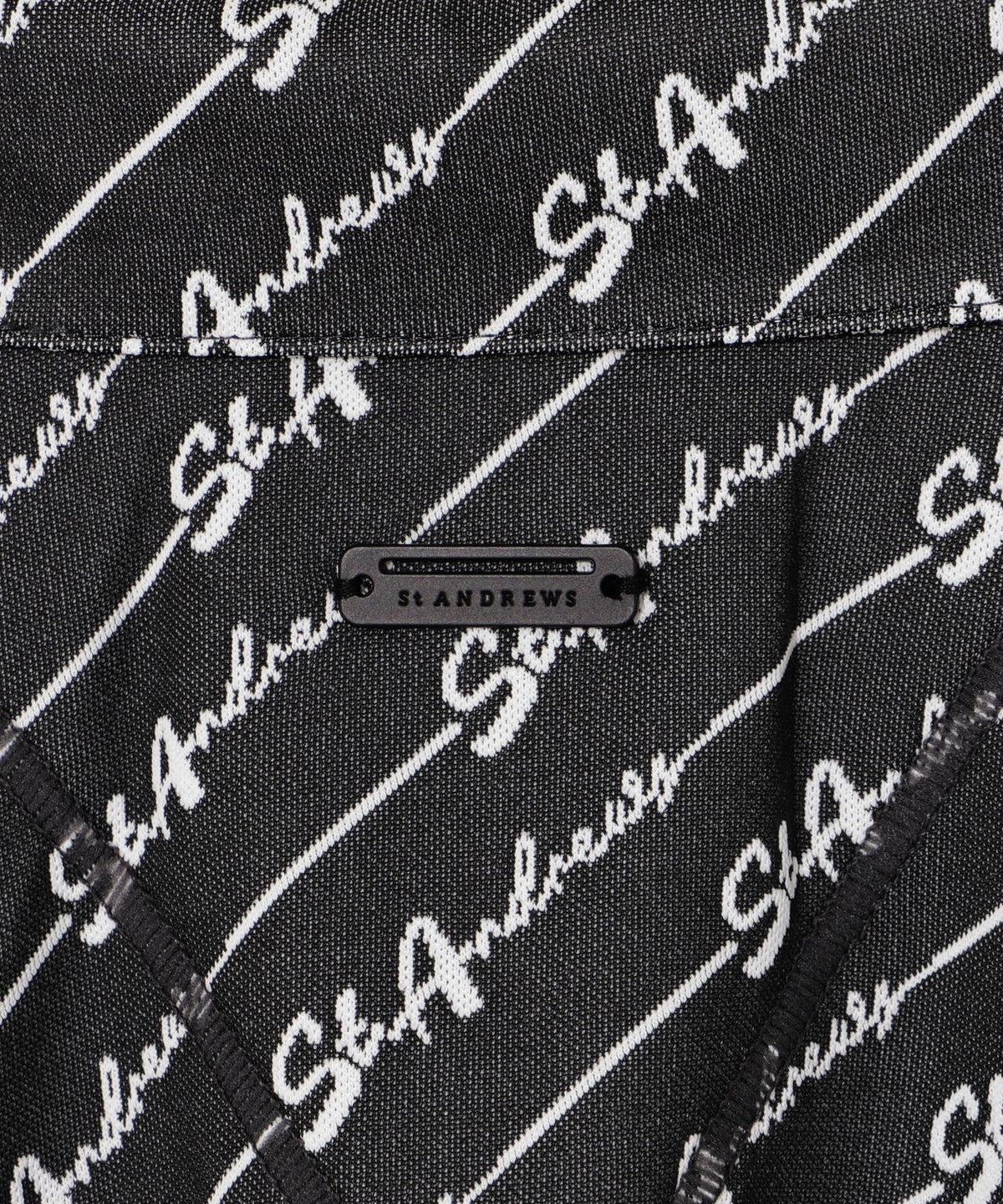 シグネチャー柄ジャガード半袖シャツ (MENS)