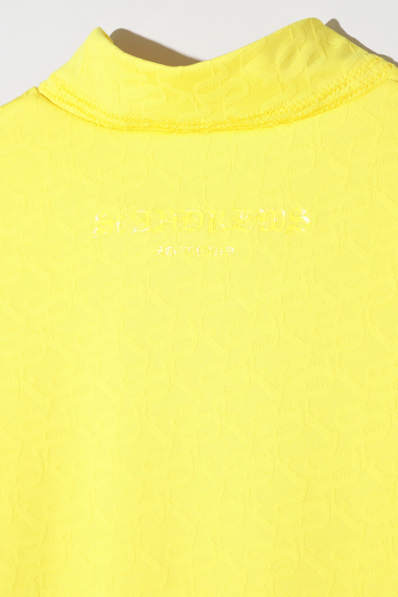 STAドットジャガード長袖ハイネックカットソー (MENS)