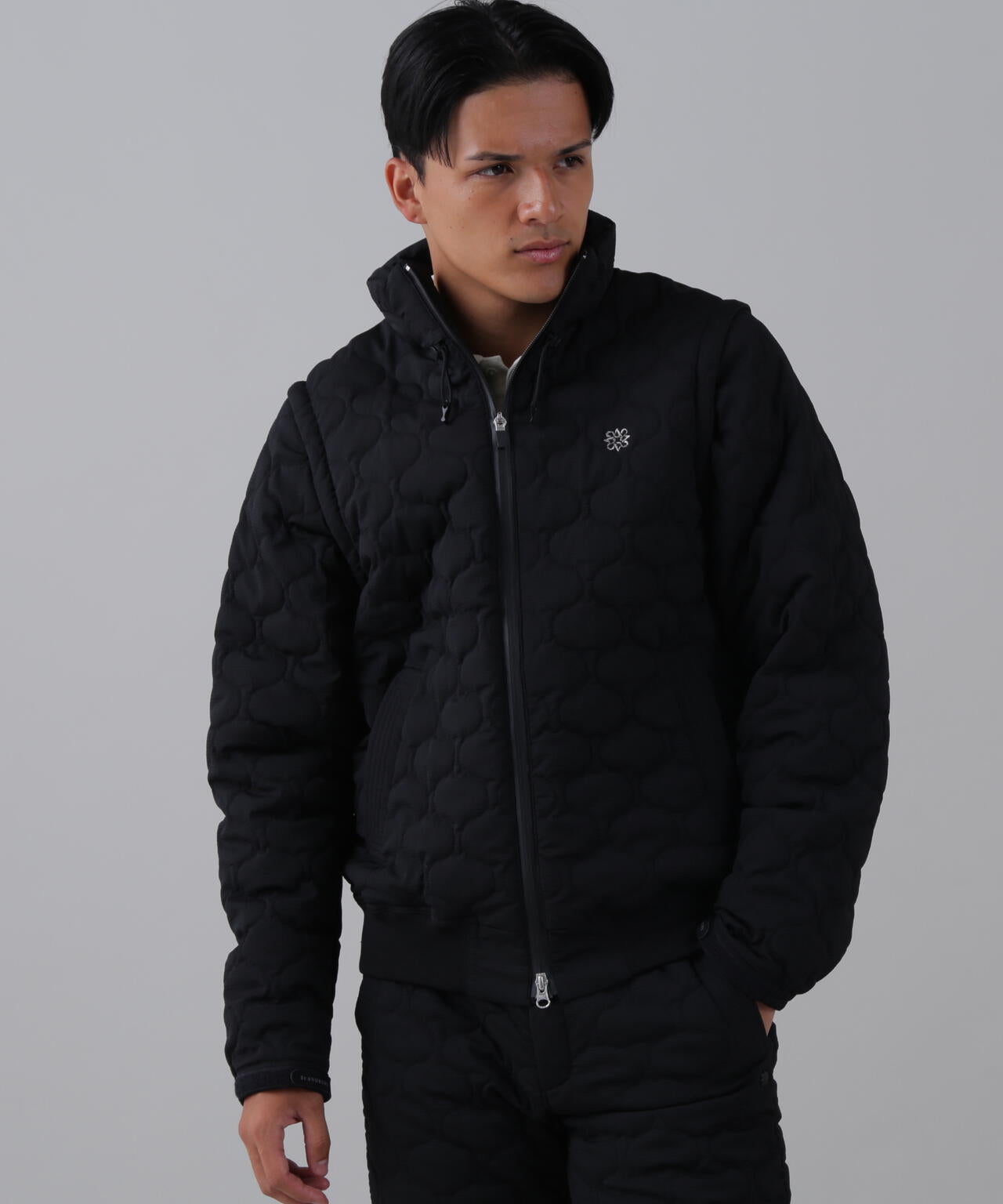 ウェーブストレッチ中綿ブルゾン (MENS)