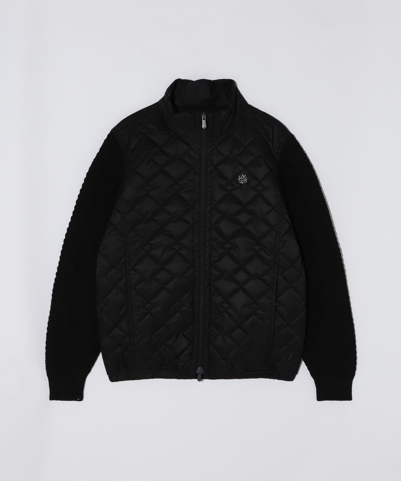 セントアンドリュース・中綿キルト袖ニットブルゾン ドットストレッチキルト袖ニットブルゾン (MENS) | St ANDREWS（セント