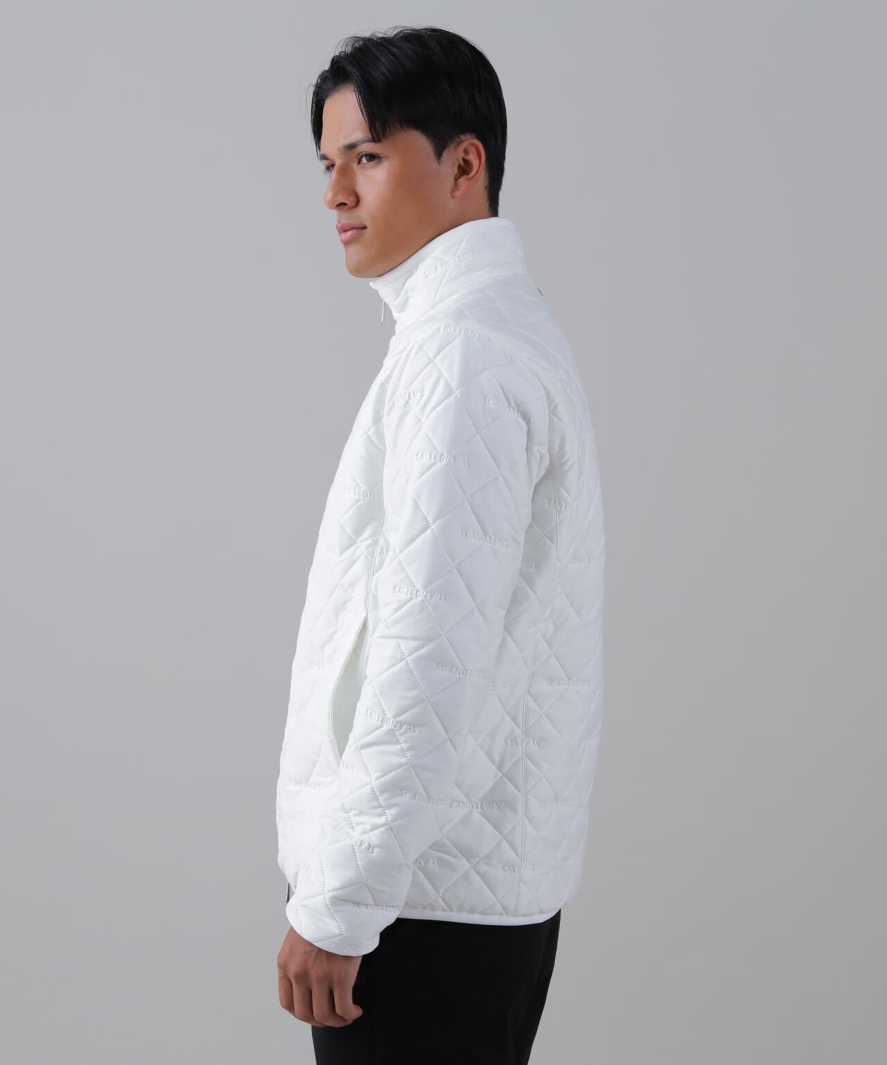 ロゴピンソニック中綿ブルゾン (MENS) | St ANDREWS（セント