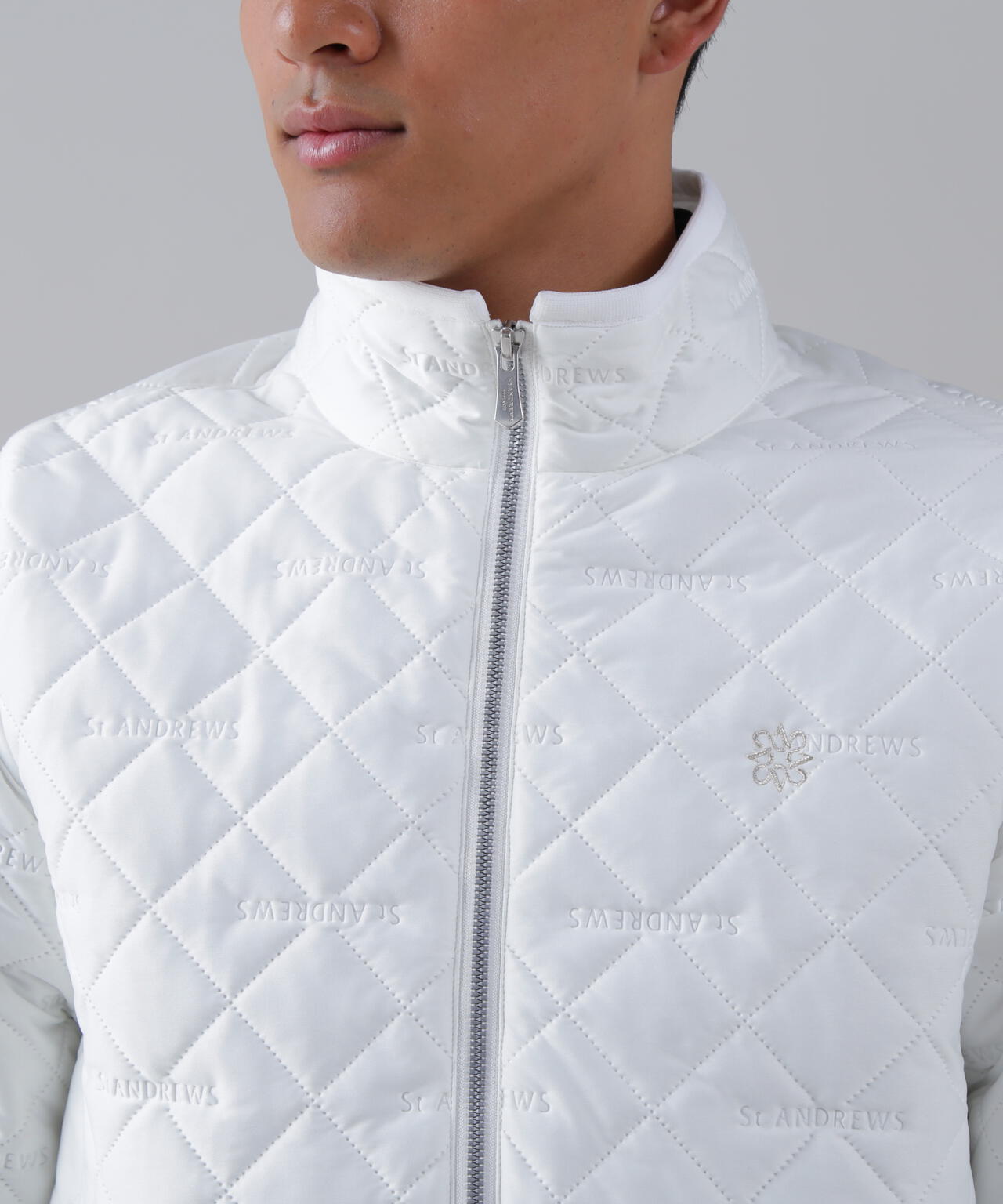 St ANDREWS 中綿ジャケット ロゴピンソニック中綿ブルゾン (MENS) | St ANDREWS（セント