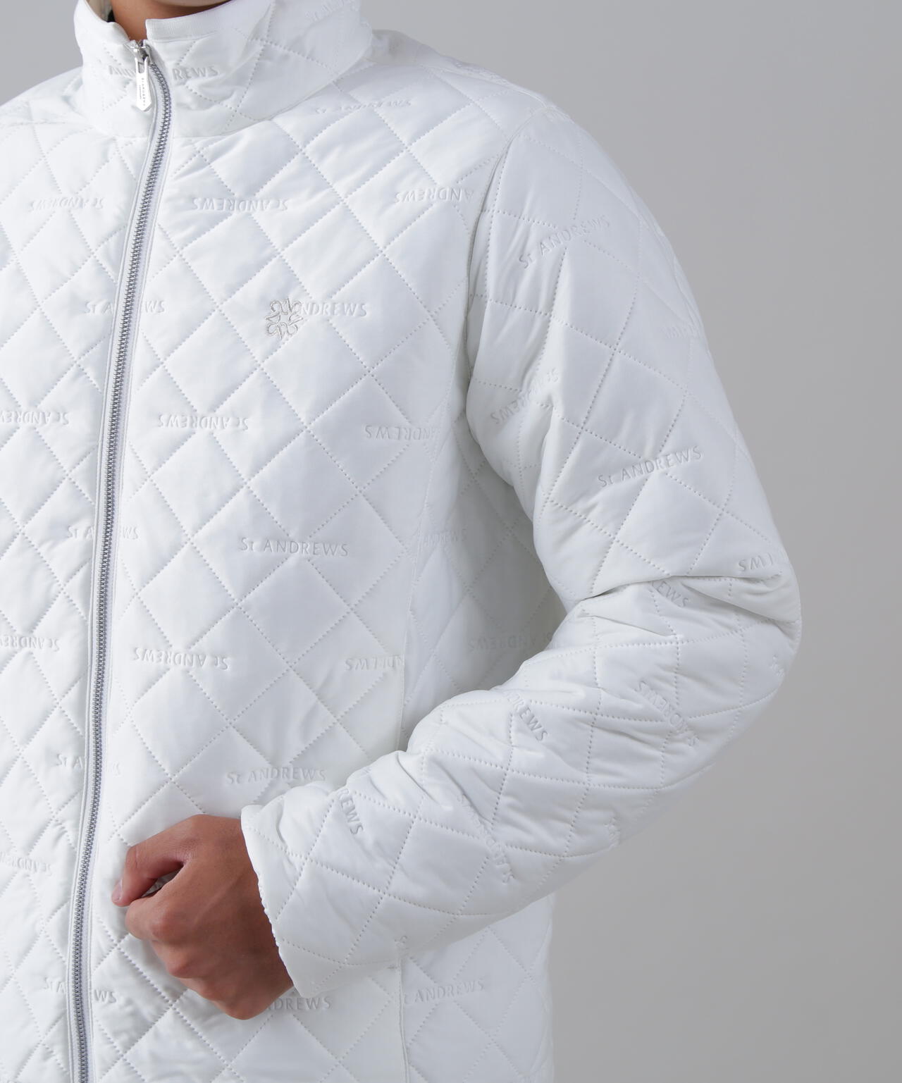 St ANDREWS 中綿ジャケット St.ANDREWS セントアンドリュース 中綿ジャケット 軽量 ブラック