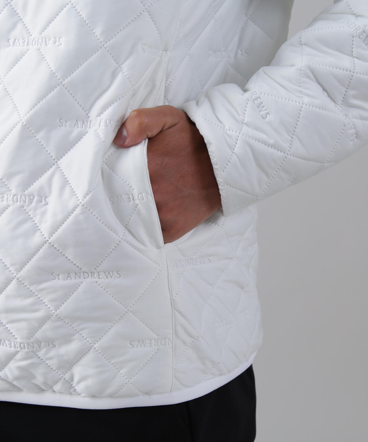 ロゴピンソニック中綿ブルゾン (MENS) | St ANDREWS（セント