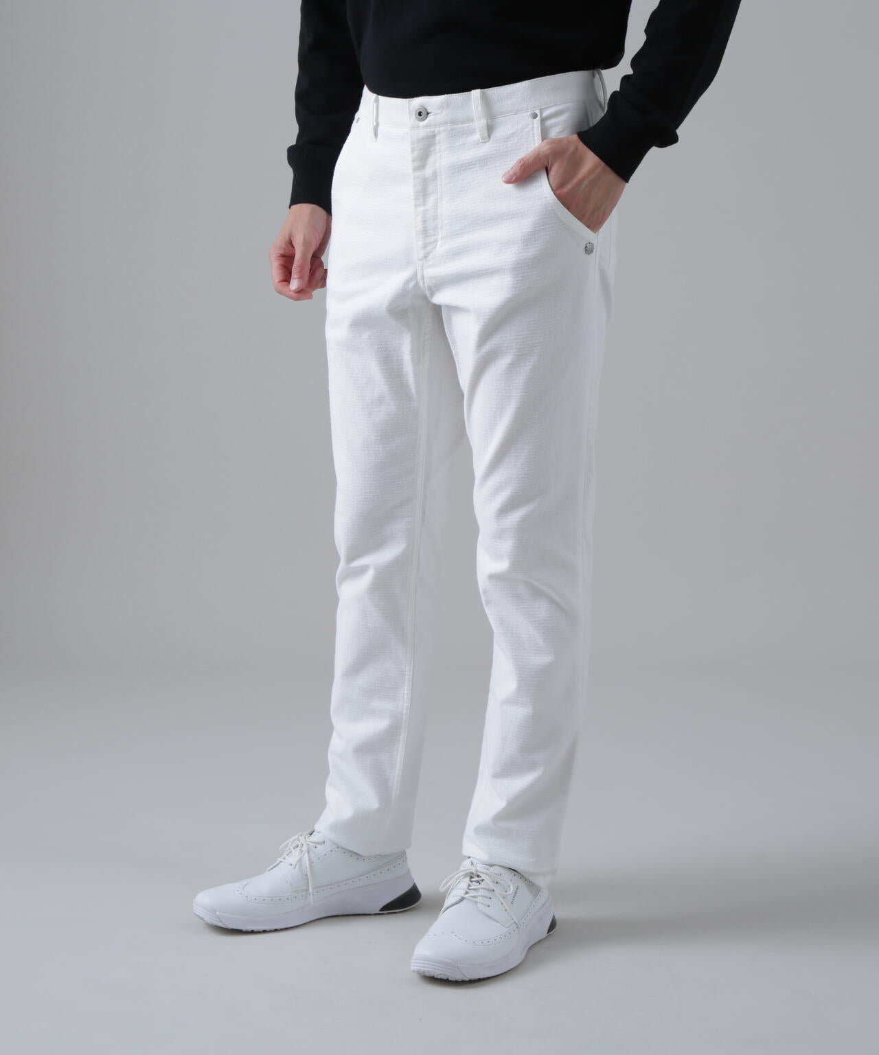 ドビーストレッチ起毛パンツ (MENS)