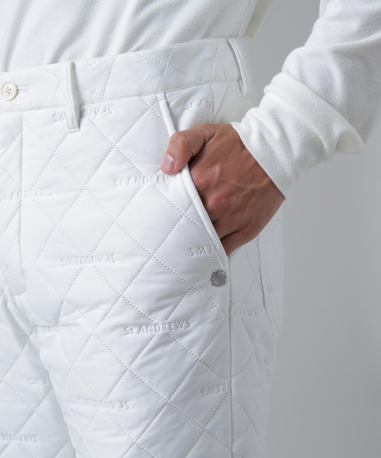 ロゴピンソニック中綿パンツ (MENS)