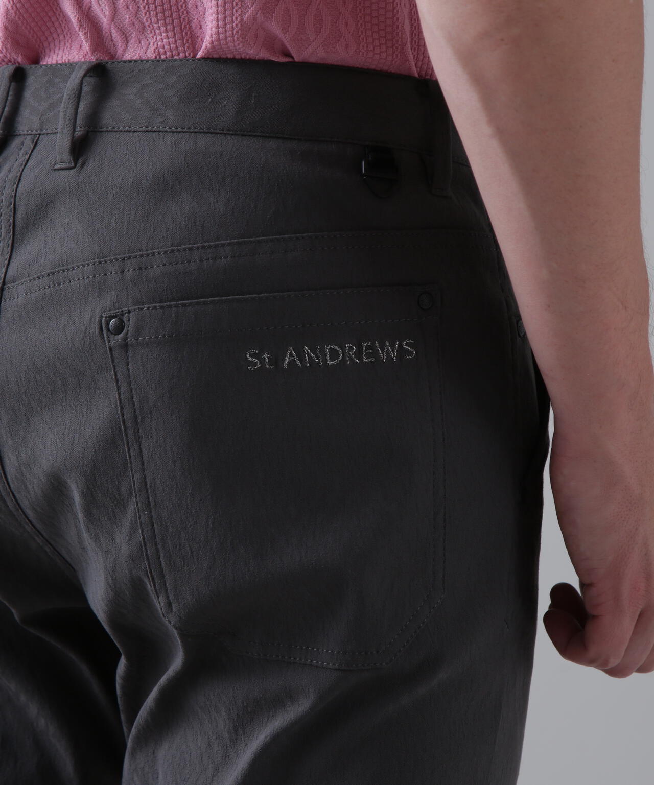 ダイヤジャガードレギュラーストレッチ 5ポケットパンツ (MENS)