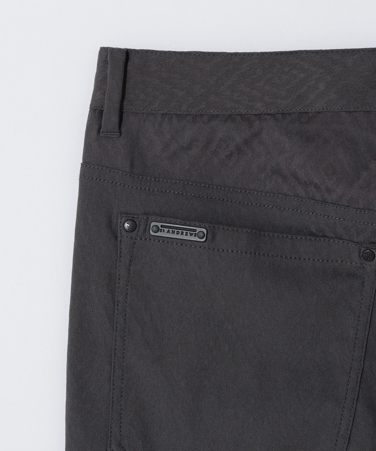 ダイヤジャガードレギュラーストレッチ 5ポケットパンツ (MENS)