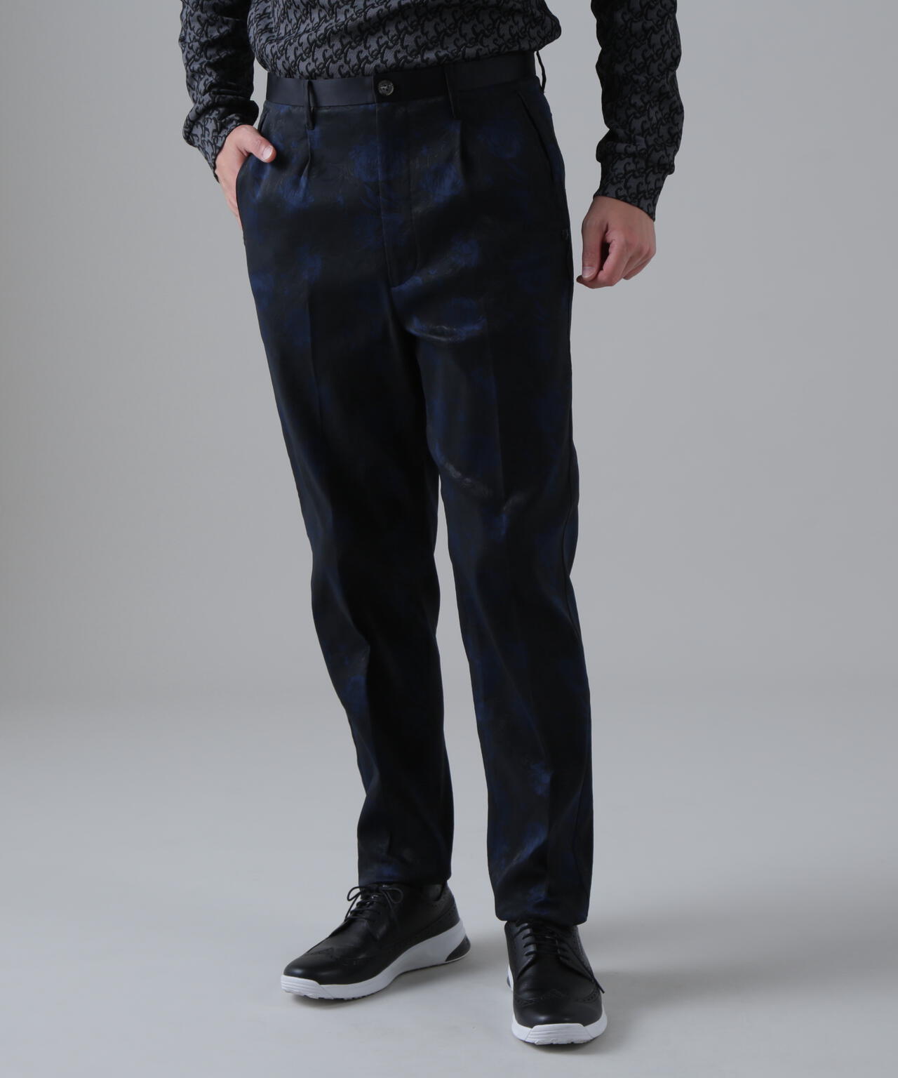 ボニースコットランドジャガードパンツ (MENS)