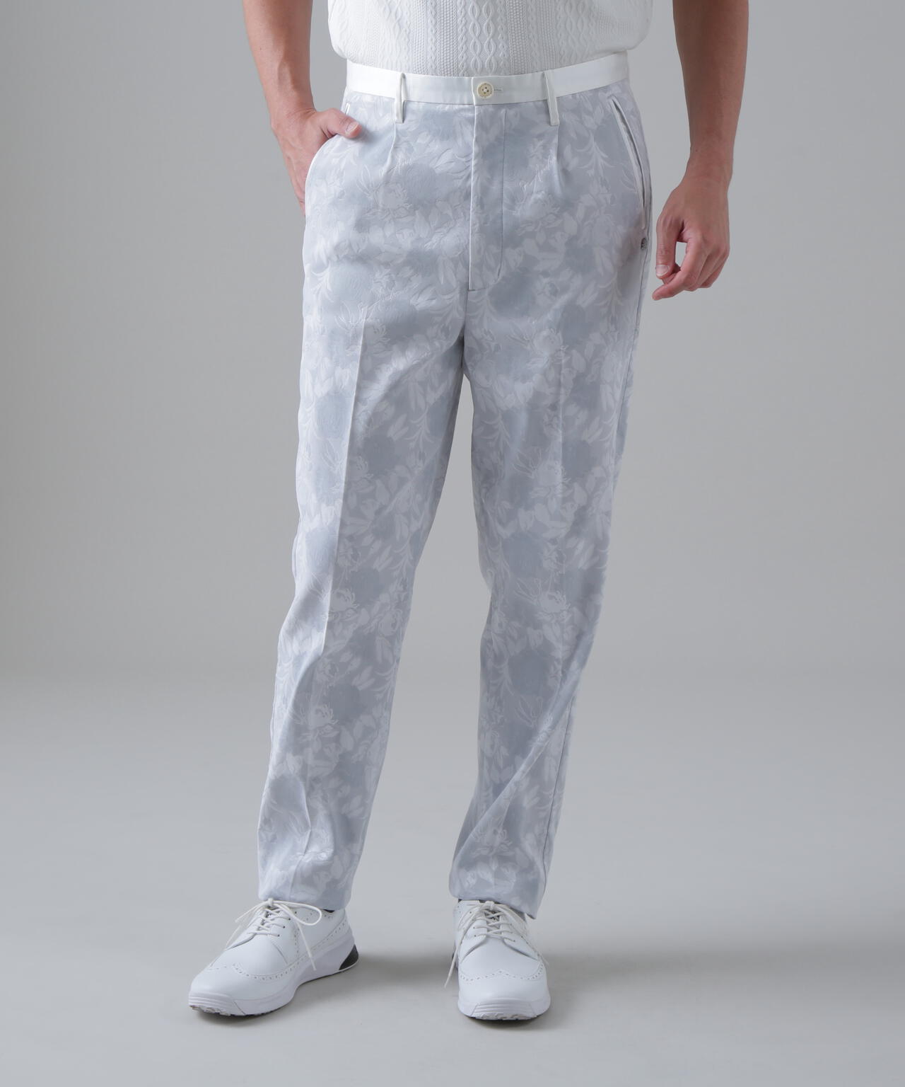 ST ANDREWS パデッドパンツ ホワイト ストレッチ ボンディングパンツ(ロングパンツ)|St ANDREWS(セント