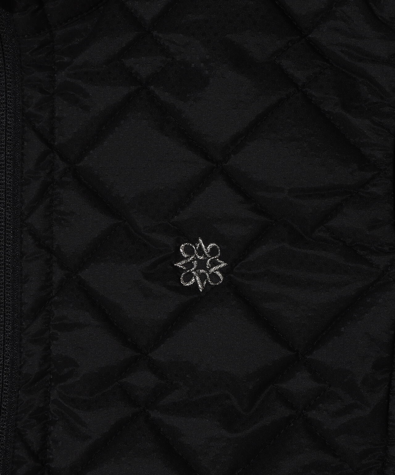 ドットストレッチキルトフルジップベスト (MENS)