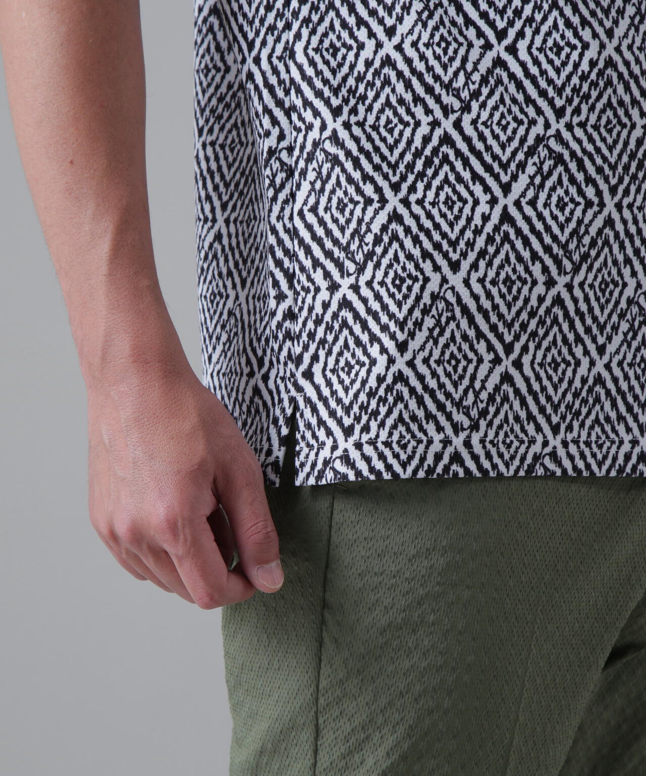 SPXダイヤプリント半袖ポロシャツ (MENS)