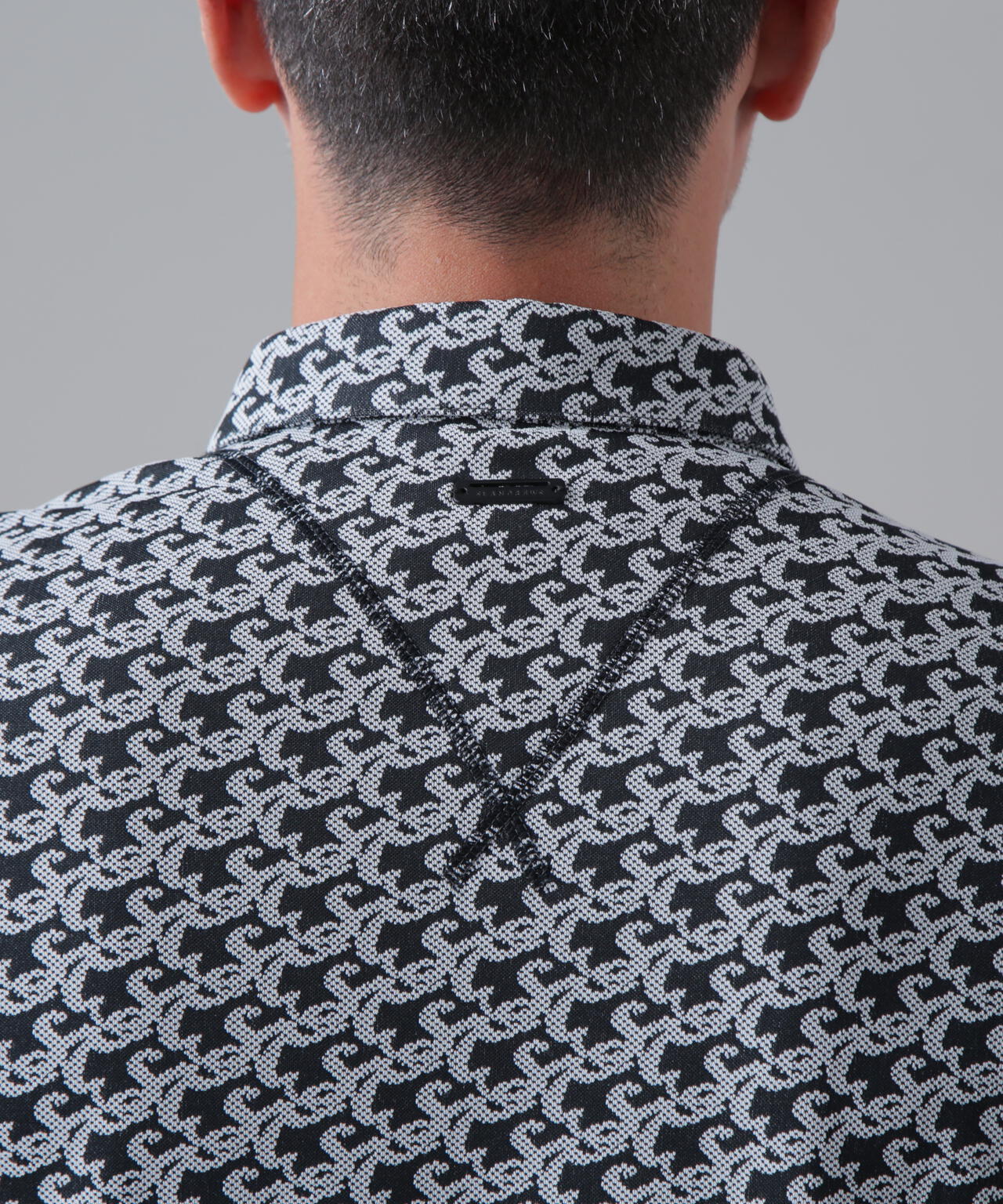 SAロゴトッドジャガード半袖シャツ (MENS) | St ANDREWS（セント