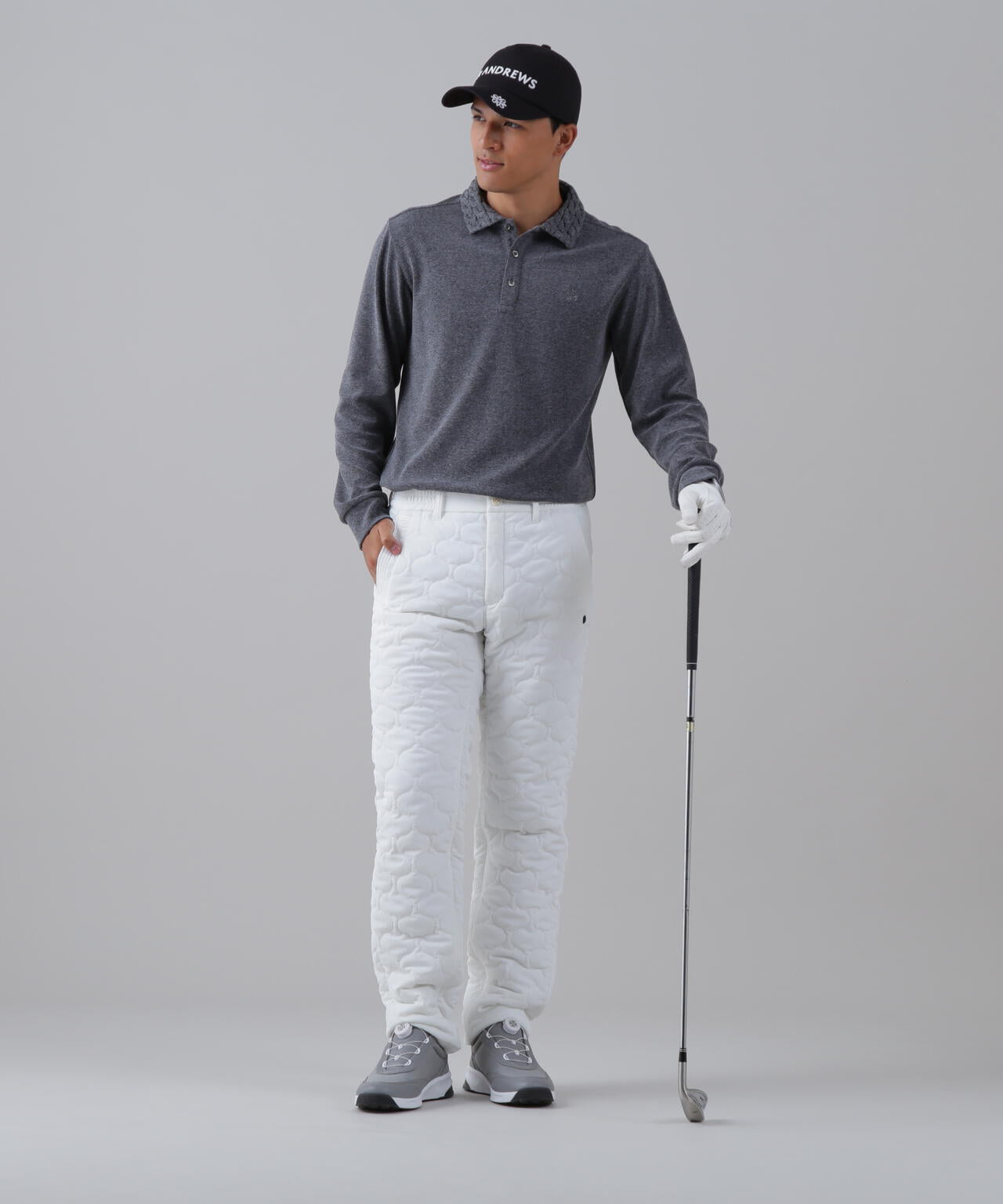 パイル長袖ポロシャツ (MENS) | St ANDREWS（セントアンドリュース